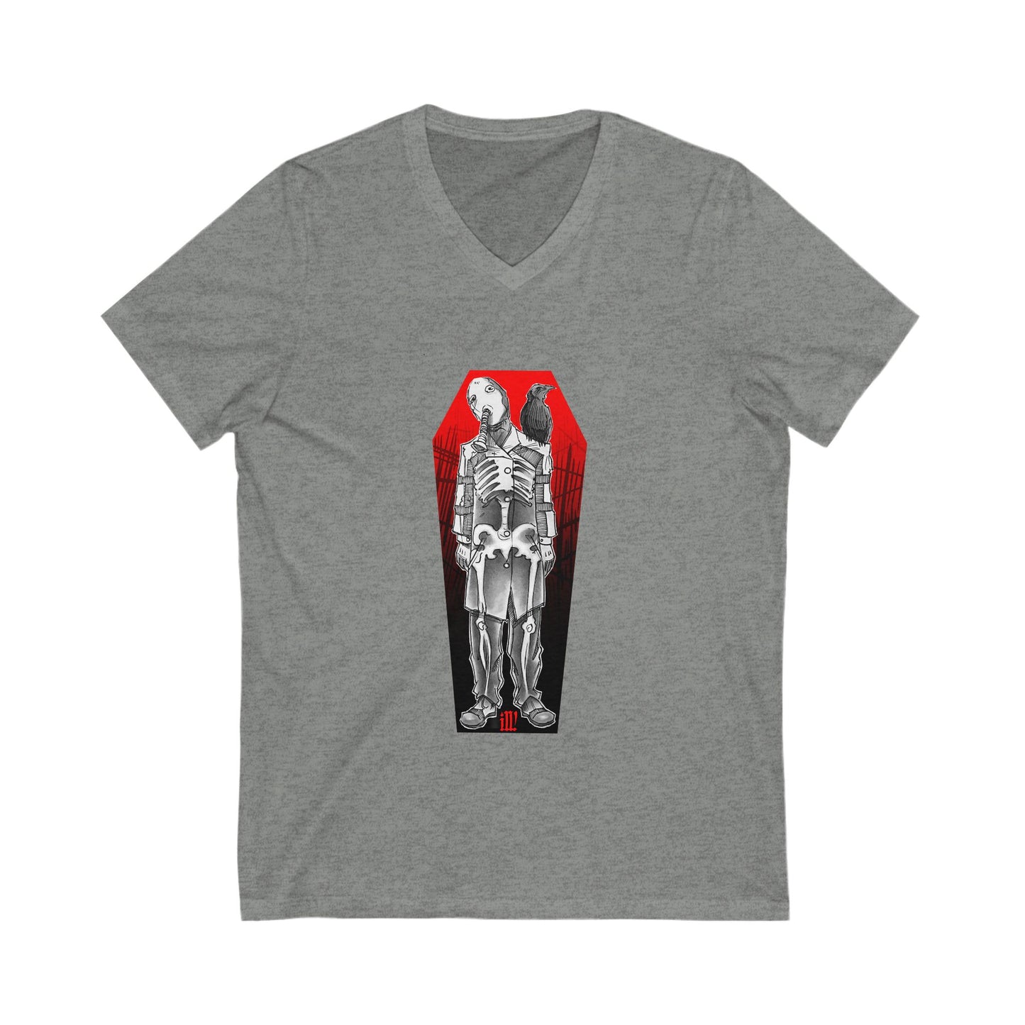 Ill! Artestry Coffin Dr. Nightmare V-Neck Tee