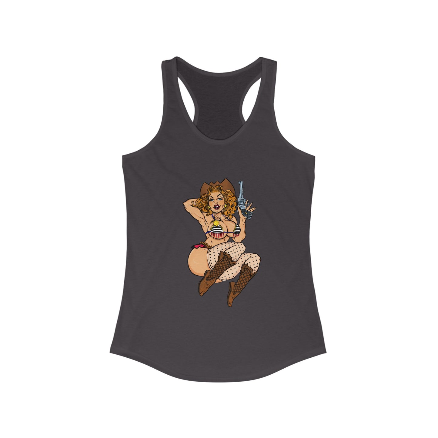 Ill! Artestry 6 Finger Suzy Women's Racerback Tank Top