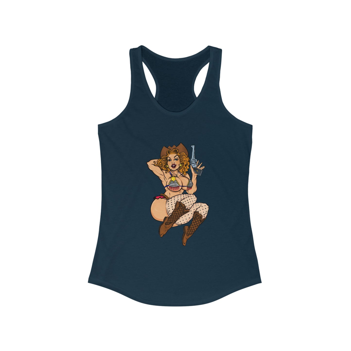Ill! Artestry 6 Finger Suzy Women's Racerback Tank Top