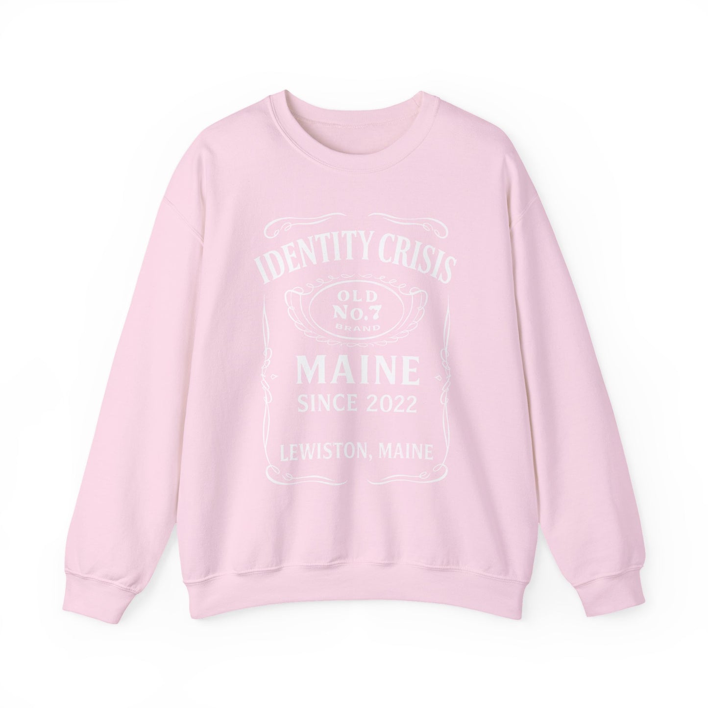 Identity Crisis Unisex Crewneck Sweatshirt Jack Daniel's Edition