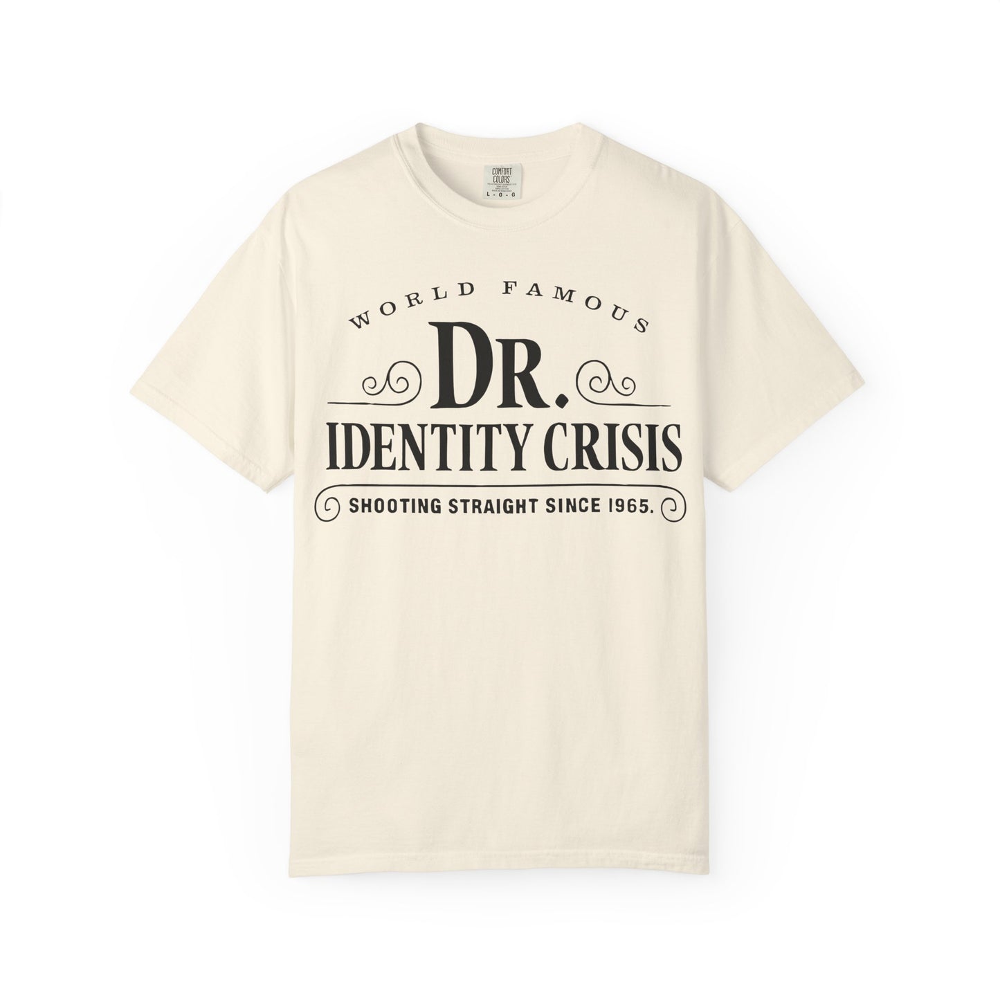 Unisex Identity Crisis T-shirt Dr. McGillicuddy's Edition