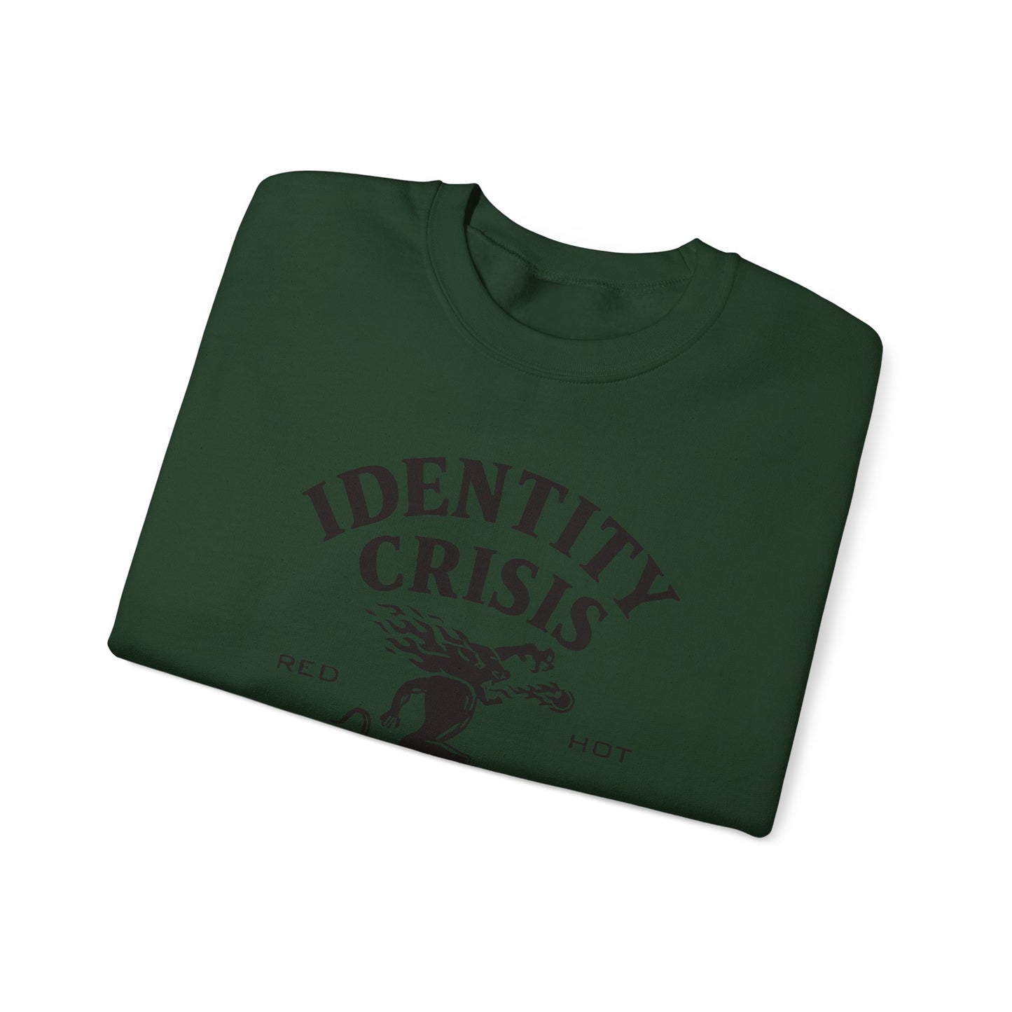 Identity Crisis Unisex Crewneck Sweatshirt Fireball Edition