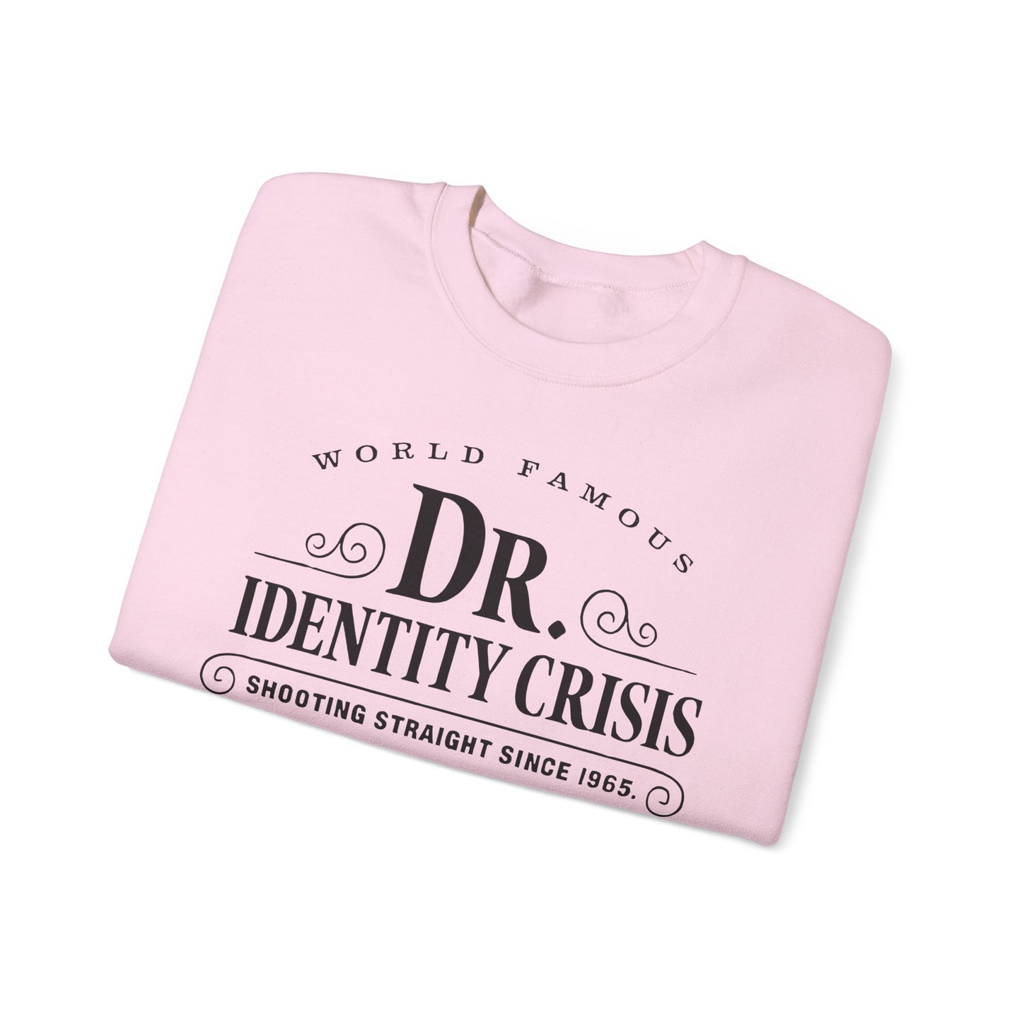 Identity Crisis Unisex Crewneck Sweatshirt Dr. McGillicuddy's Edition