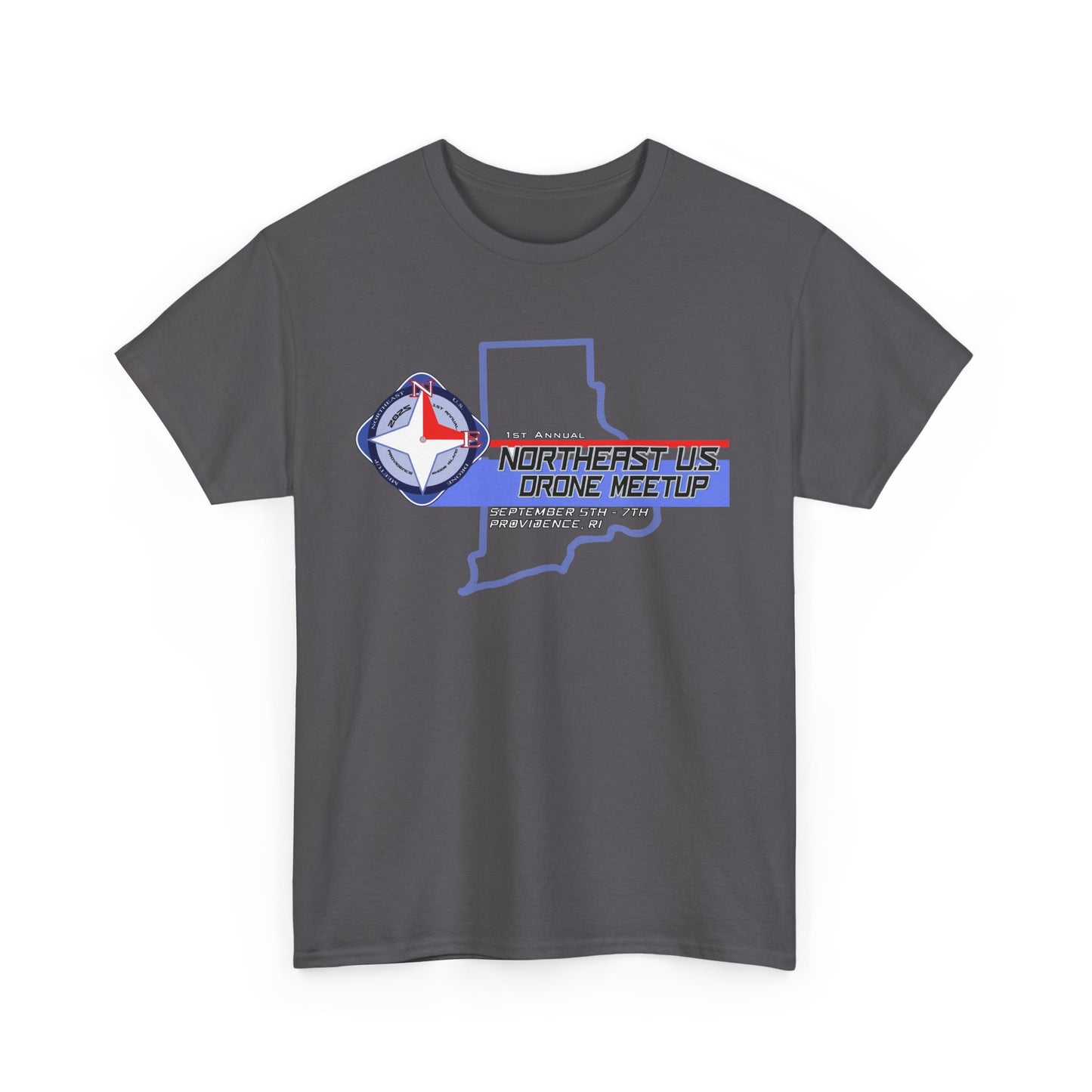 Inaugural Northeast Drone Meetup Unisex Tee, Drone