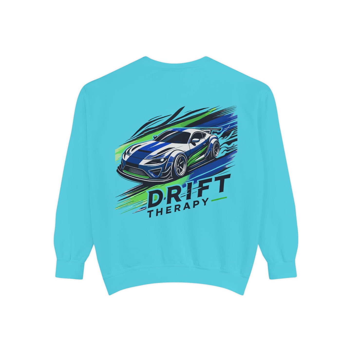 Unisex Sweatshirt - Control the Chaos, Drift Therapy, Casual Wear, Gift for Car Lovers, Everyday Comfort, Streetwear Style