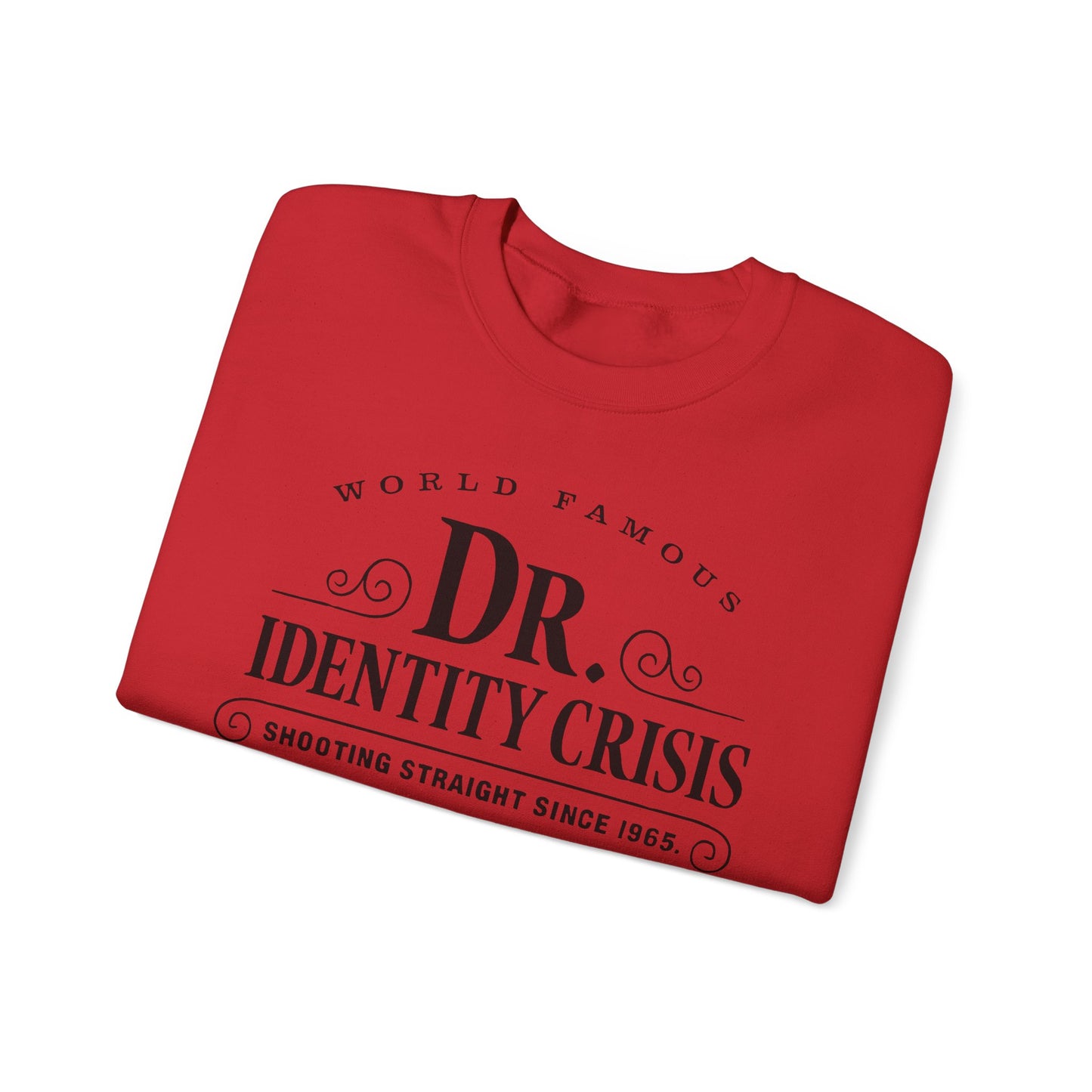 Identity Crisis Unisex Crewneck Sweatshirt Dr. McGillicuddy's Edition