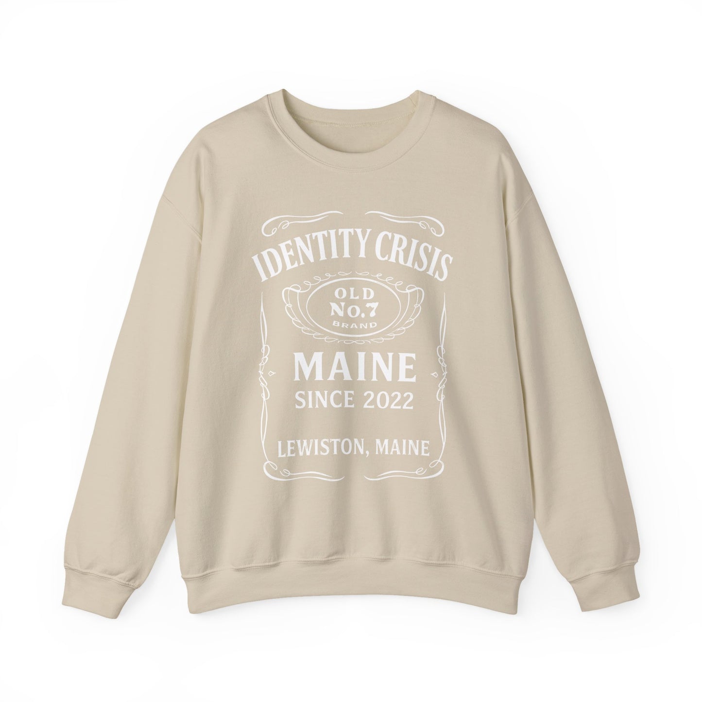 Identity Crisis Unisex Crewneck Sweatshirt Jack Daniel's Edition
