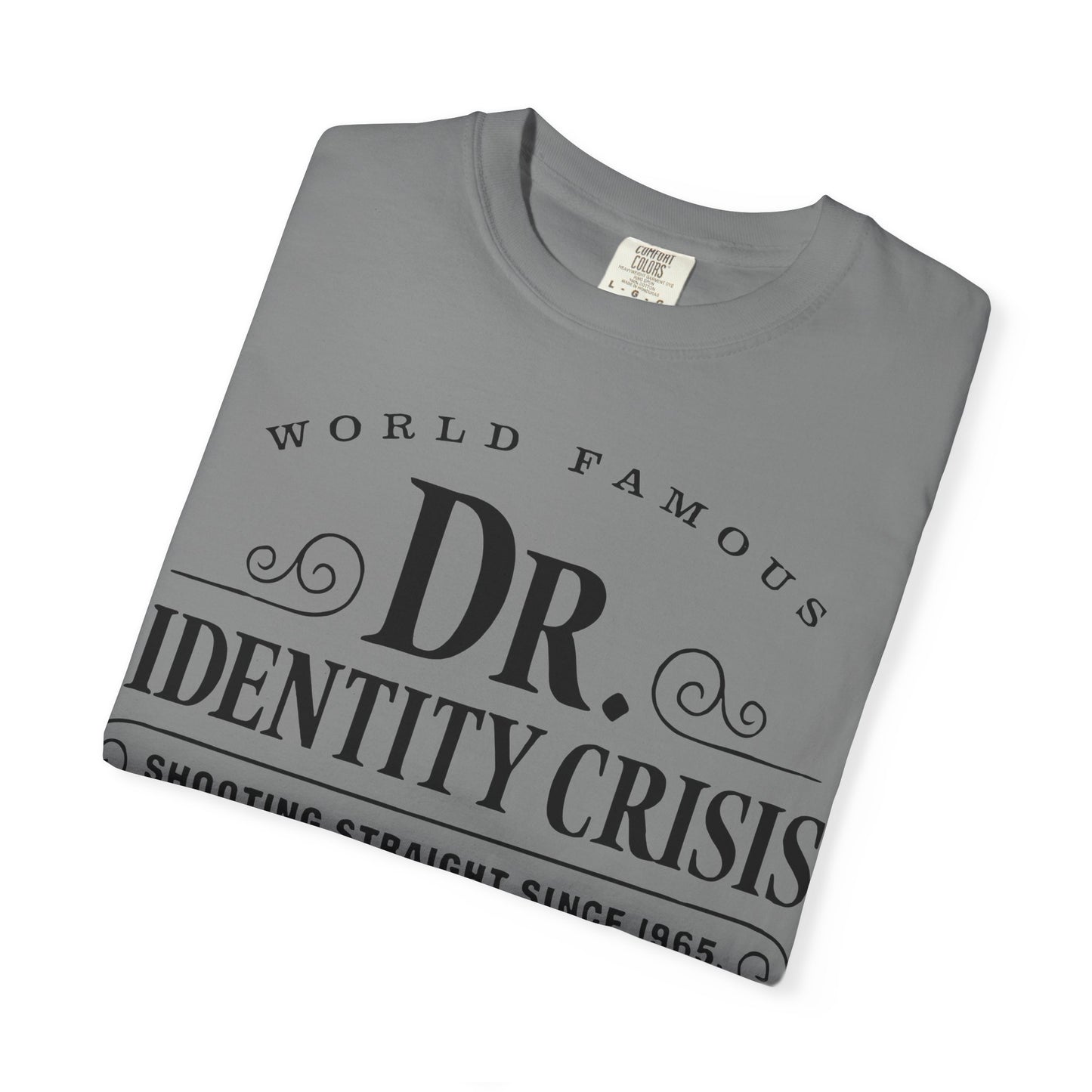 Unisex Identity Crisis T-shirt Dr. McGillicuddy's Edition