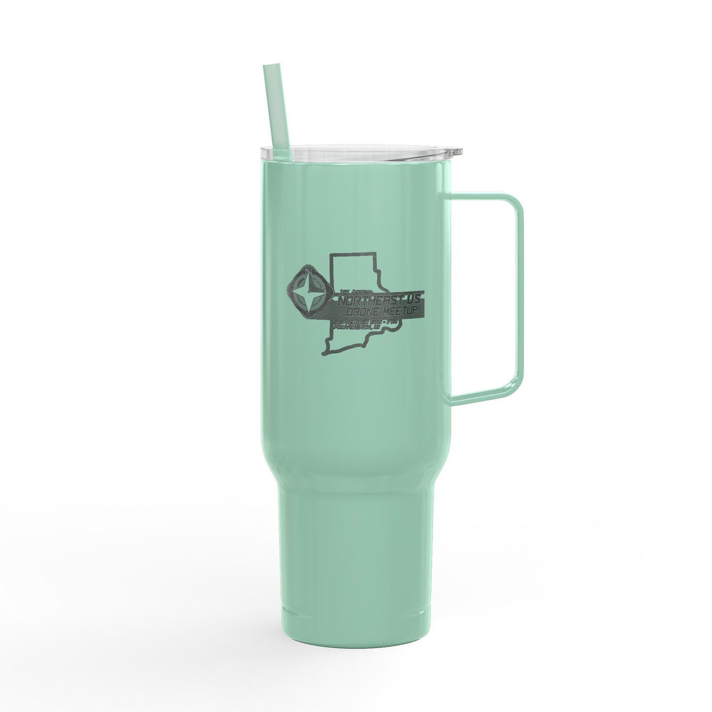 Inaugural Northeast Drone Meetup 40oz Insulated Tumbler with Lid