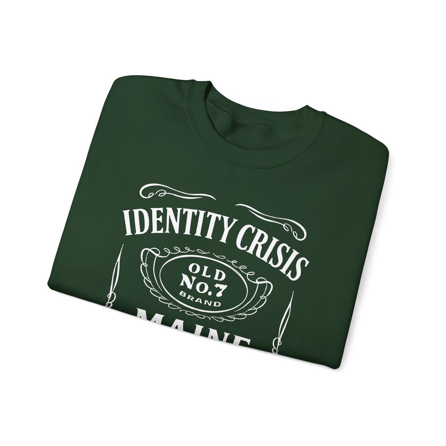 Identity Crisis Unisex Crewneck Sweatshirt Jack Daniel's Edition