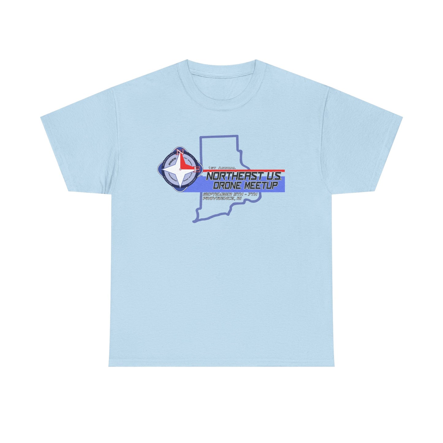 Inaugural Northeast Drone Meetup Unisex Tee, Drone