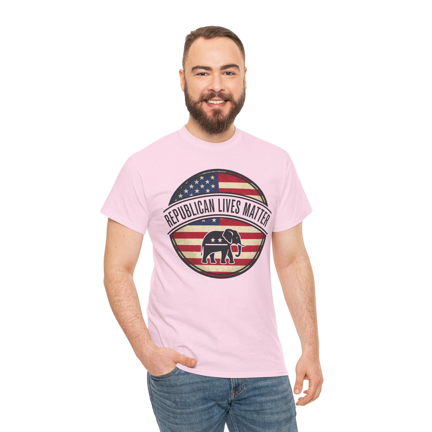 Republican Lives Matter Unisex Heavy Cotton Tee