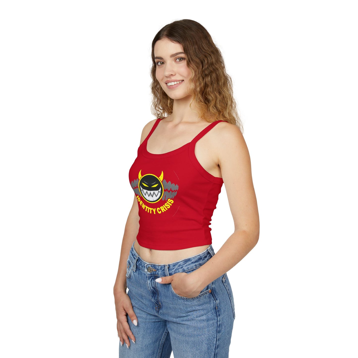 Identity Crisis Women's Spaghetti Strap Tank Top