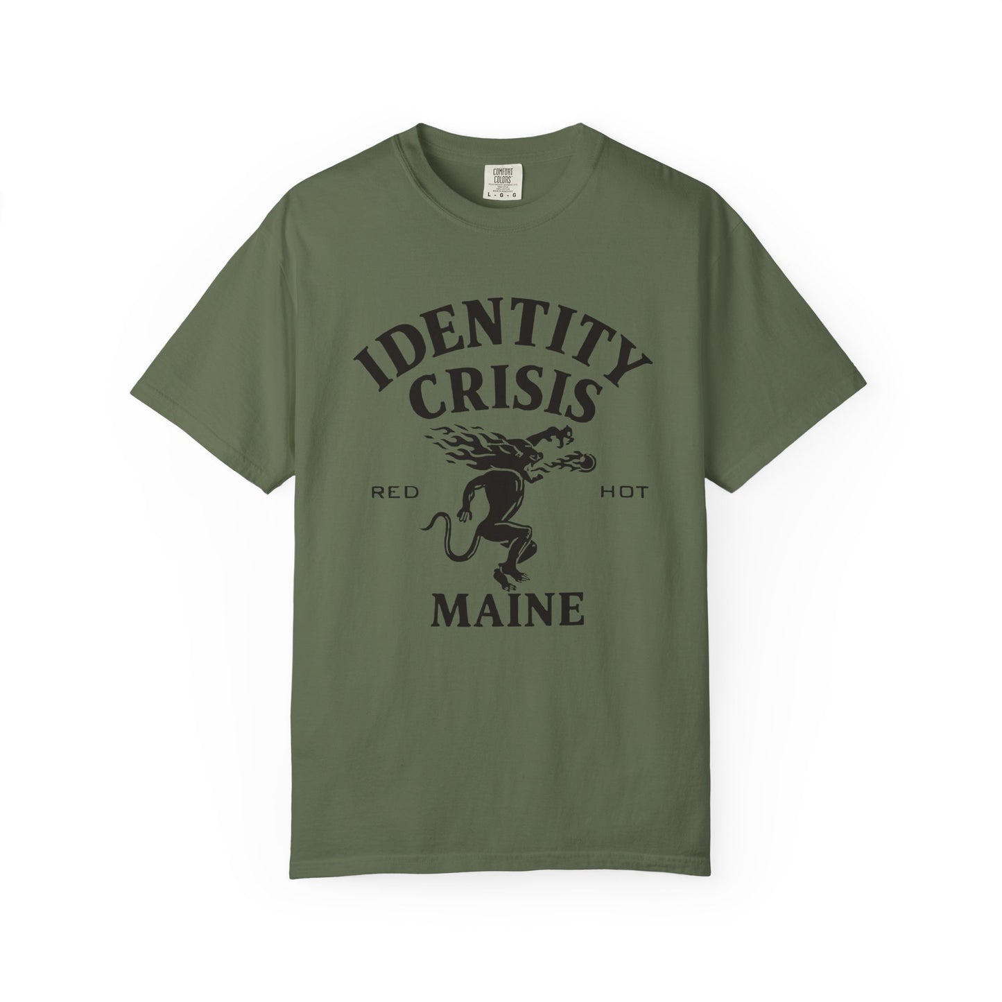 Unisex Identity Crisis T-shirt Fireball Edition
