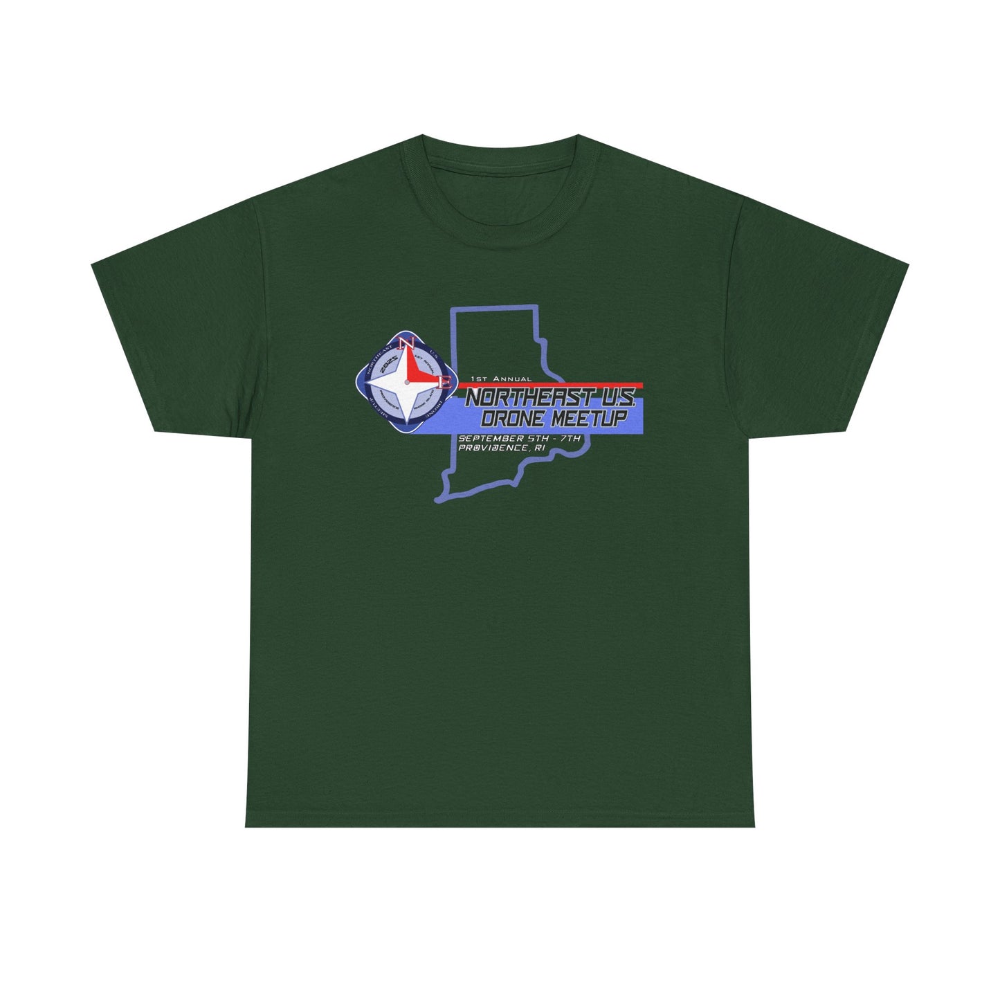 Inaugural Northeast Drone Meetup Unisex Tee, Drone