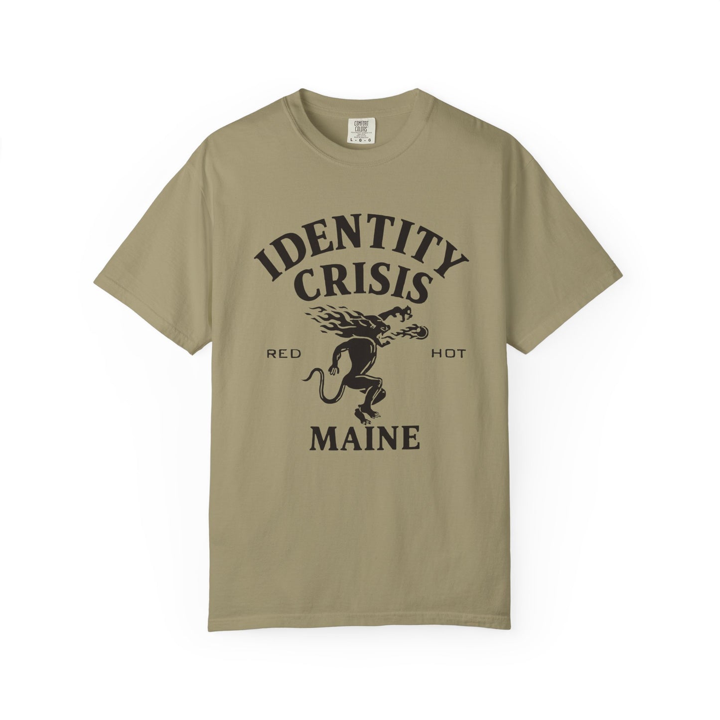 Unisex Identity Crisis T-shirt Fireball Edition