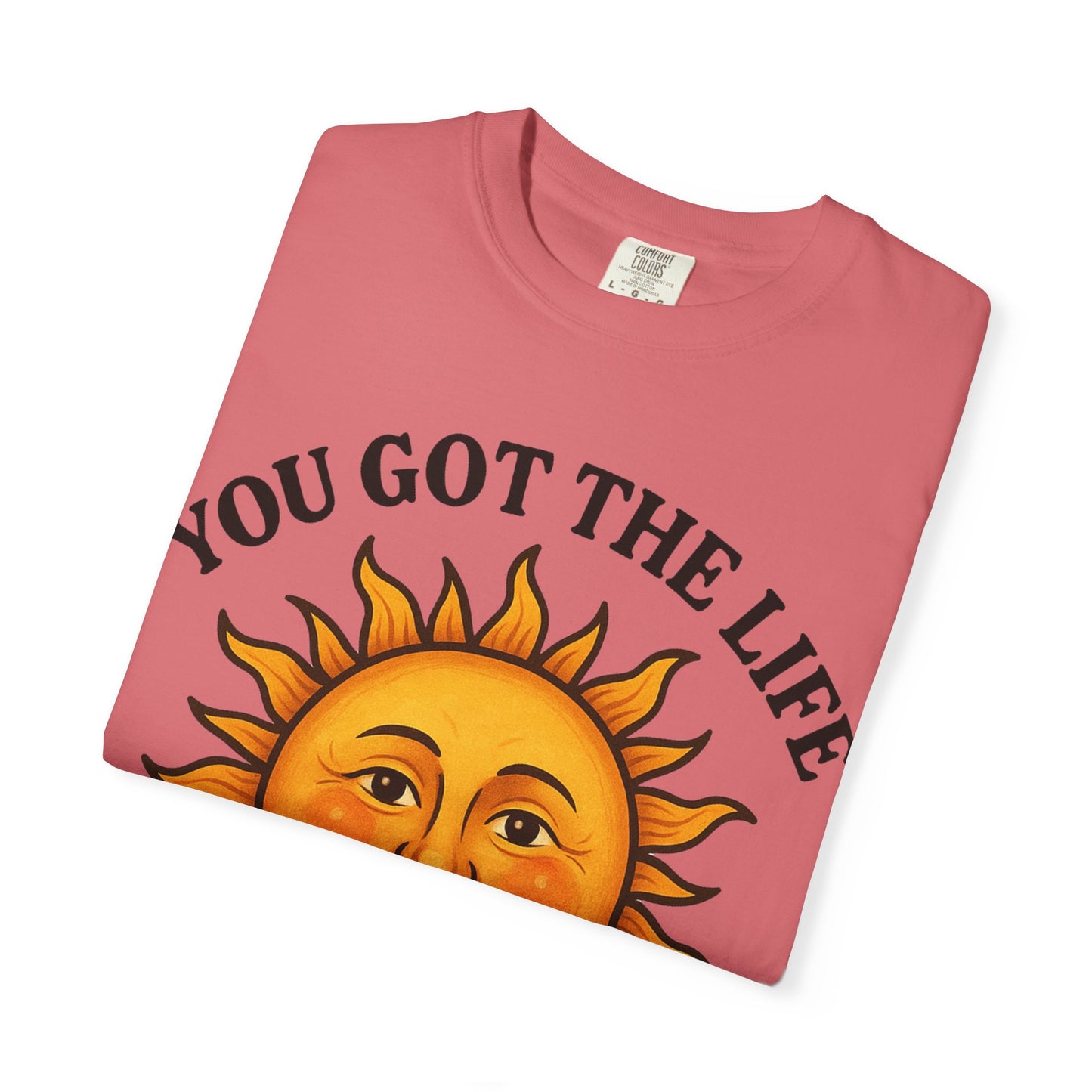 Sunny Vibes T-Shirt, Inspirational Tee for Positive Energy, Gift for Friends, Summer Fashion, Relaxed Lifestyle Wear