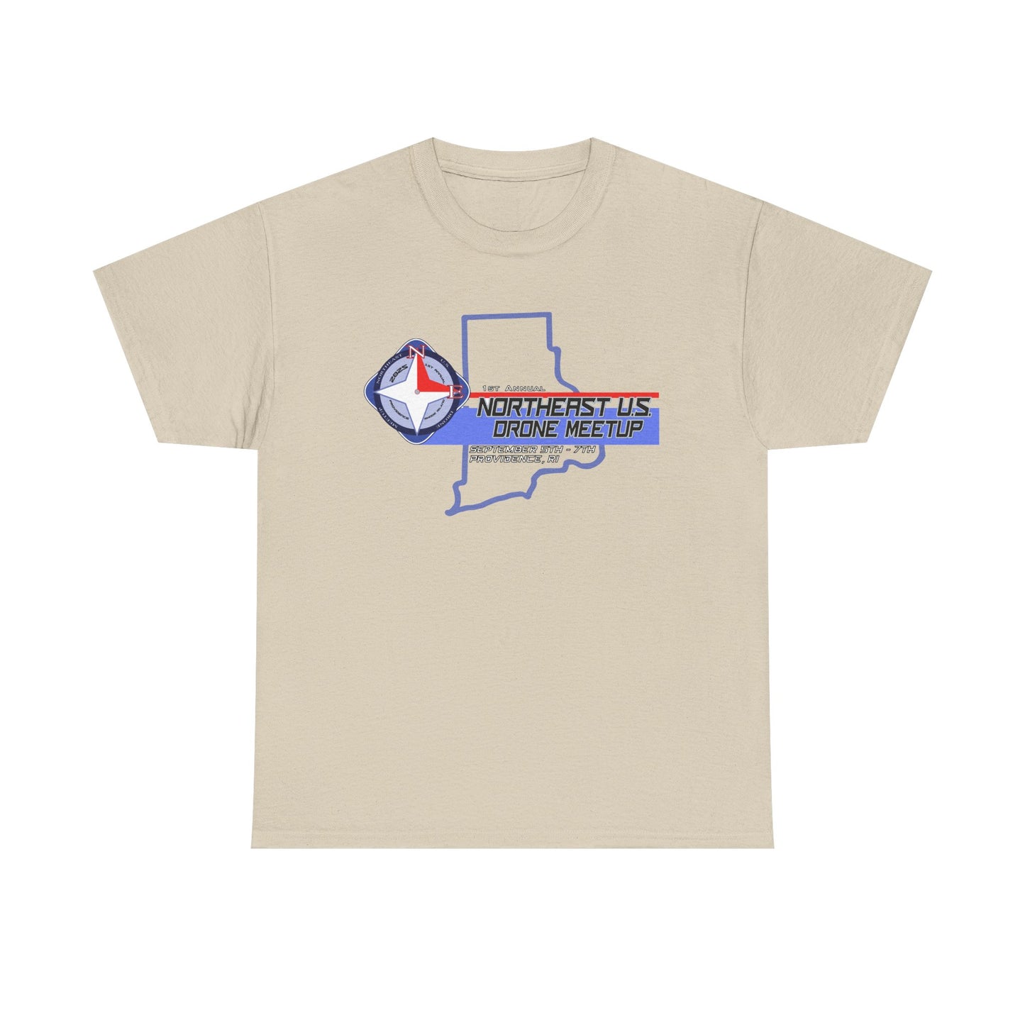 Inaugural Northeast Drone Meetup Unisex Tee, Drone