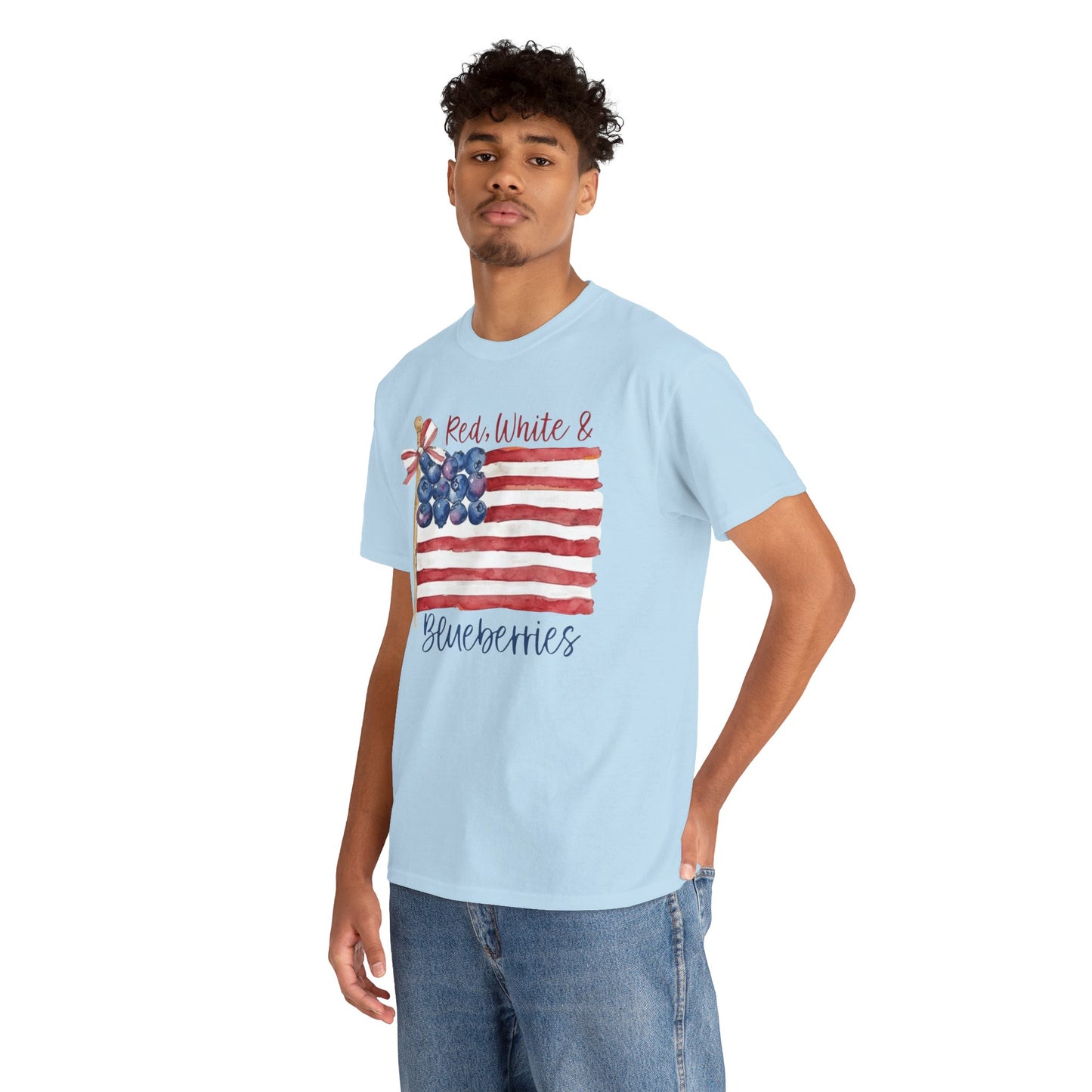 Red, White & Blueberries Tee