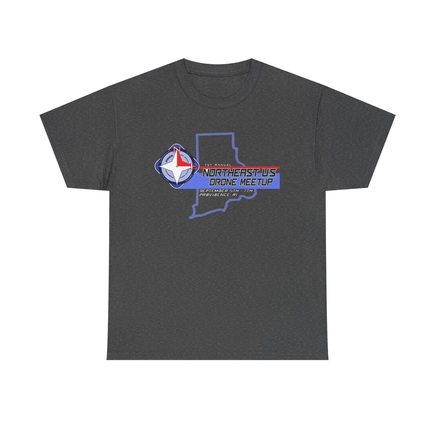 Inaugural Northeast Drone Meetup Unisex Tee, Drone
