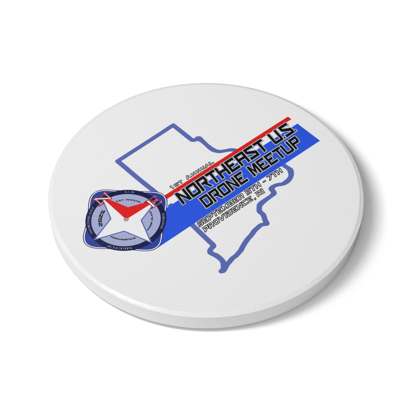 Inaugural Northeast Drone Meetup Ceramic Coaster