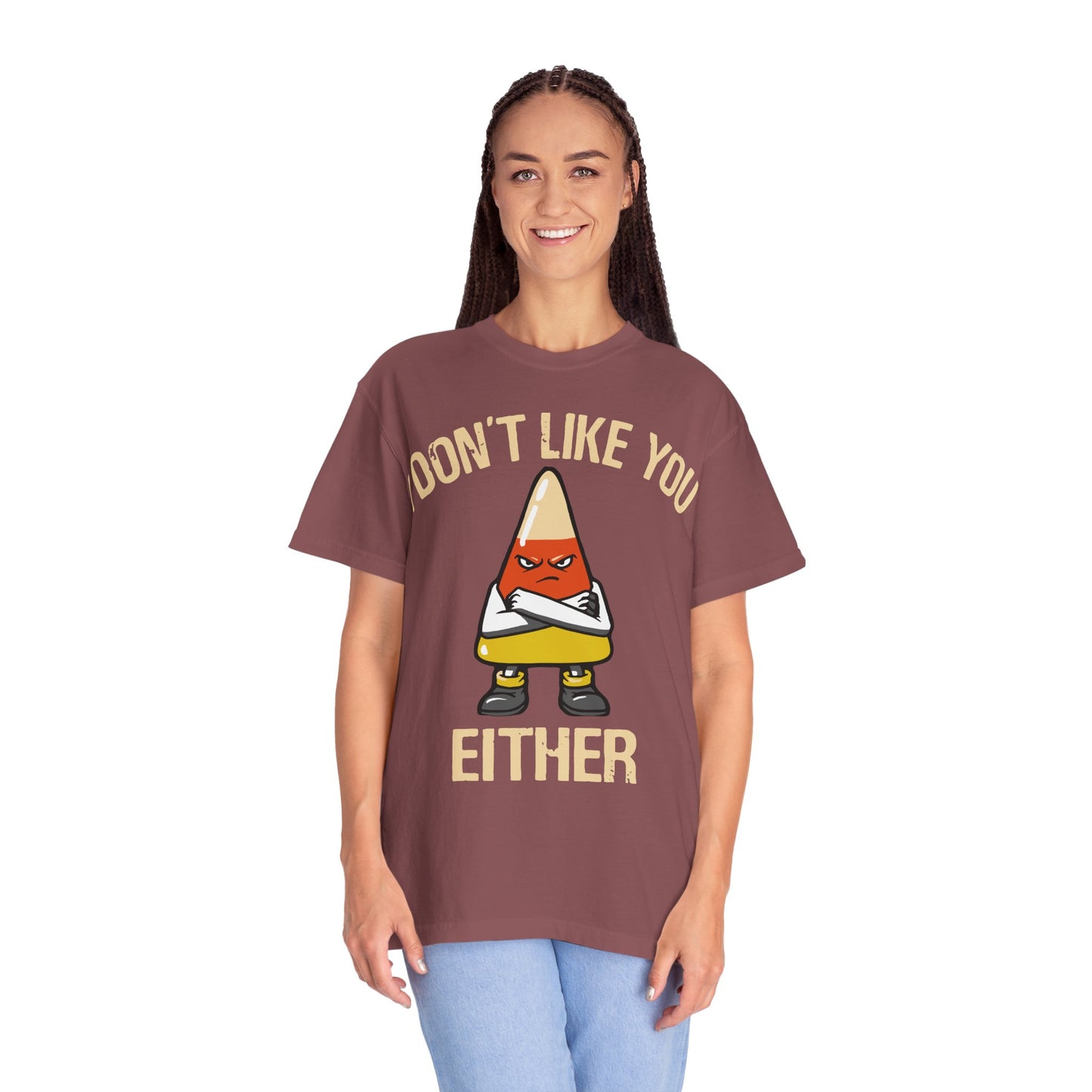 Candy Corn Unisex Garment-Dyed T-shirt