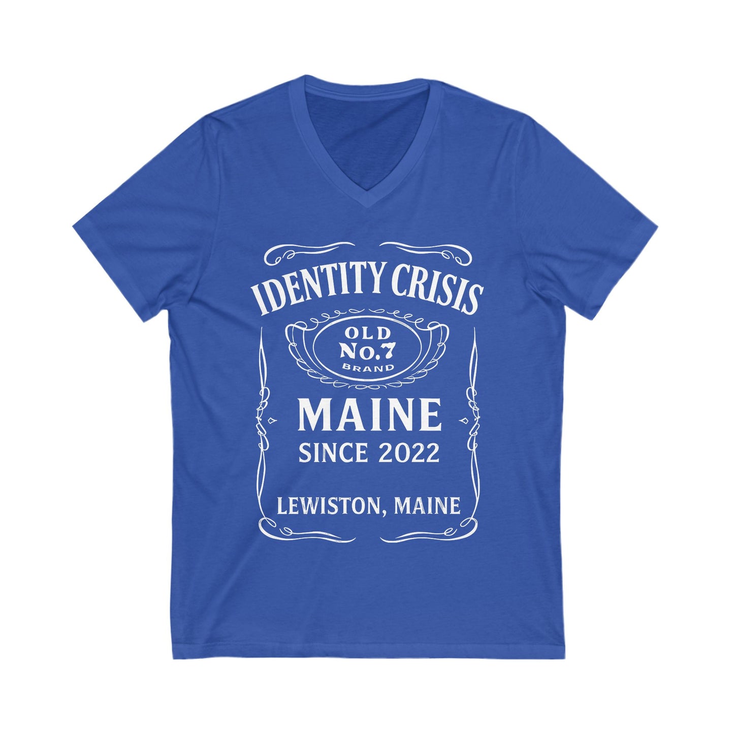 Identity Crisis Unisex V-Neck Tee Jack Daniel's Edition