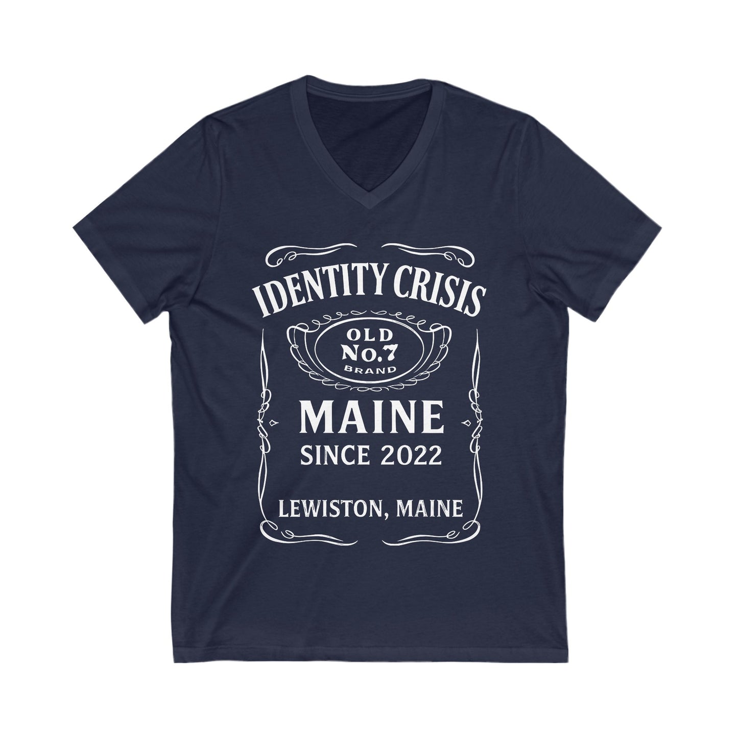 Identity Crisis Unisex V-Neck Tee Jack Daniel's Edition