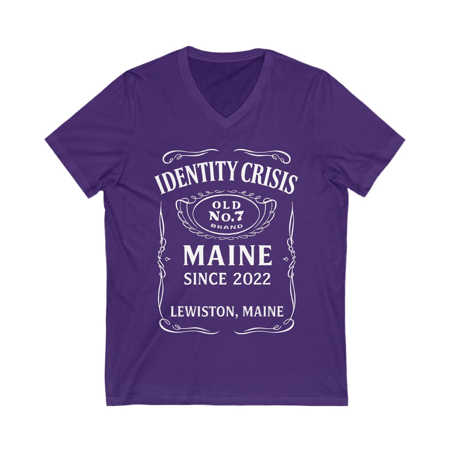 Identity Crisis Unisex V-Neck Tee Jack Daniel's Edition