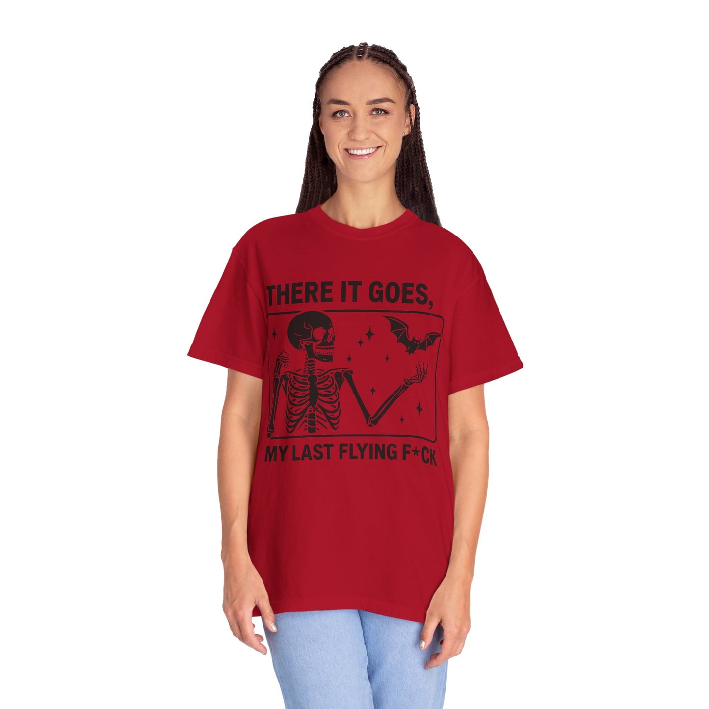 Playful Skeleton Graphic T-Shirt, Unisex Humor Tee, Halloween Shirt, Casual Wear, Gift for Friends