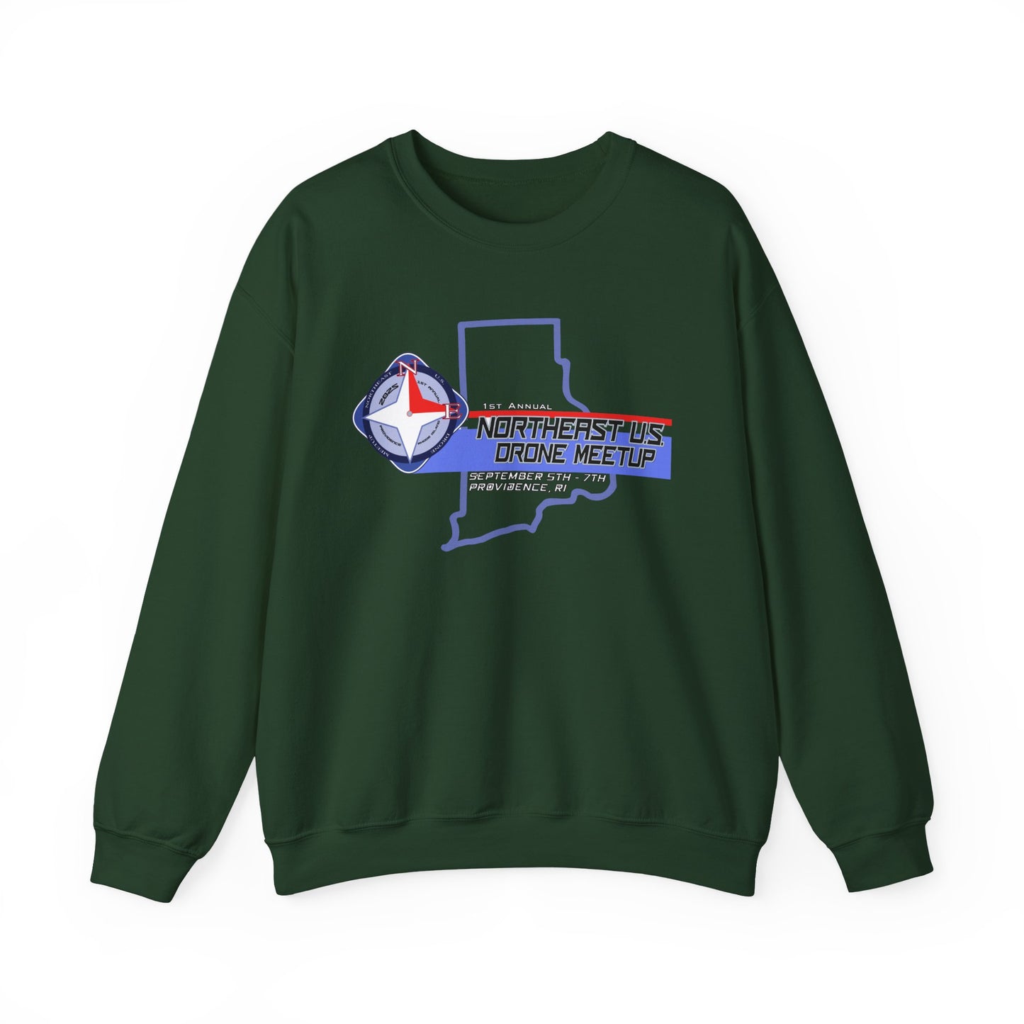 Inaugural Northeast Drone Meetup Crewneck Sweatshirt