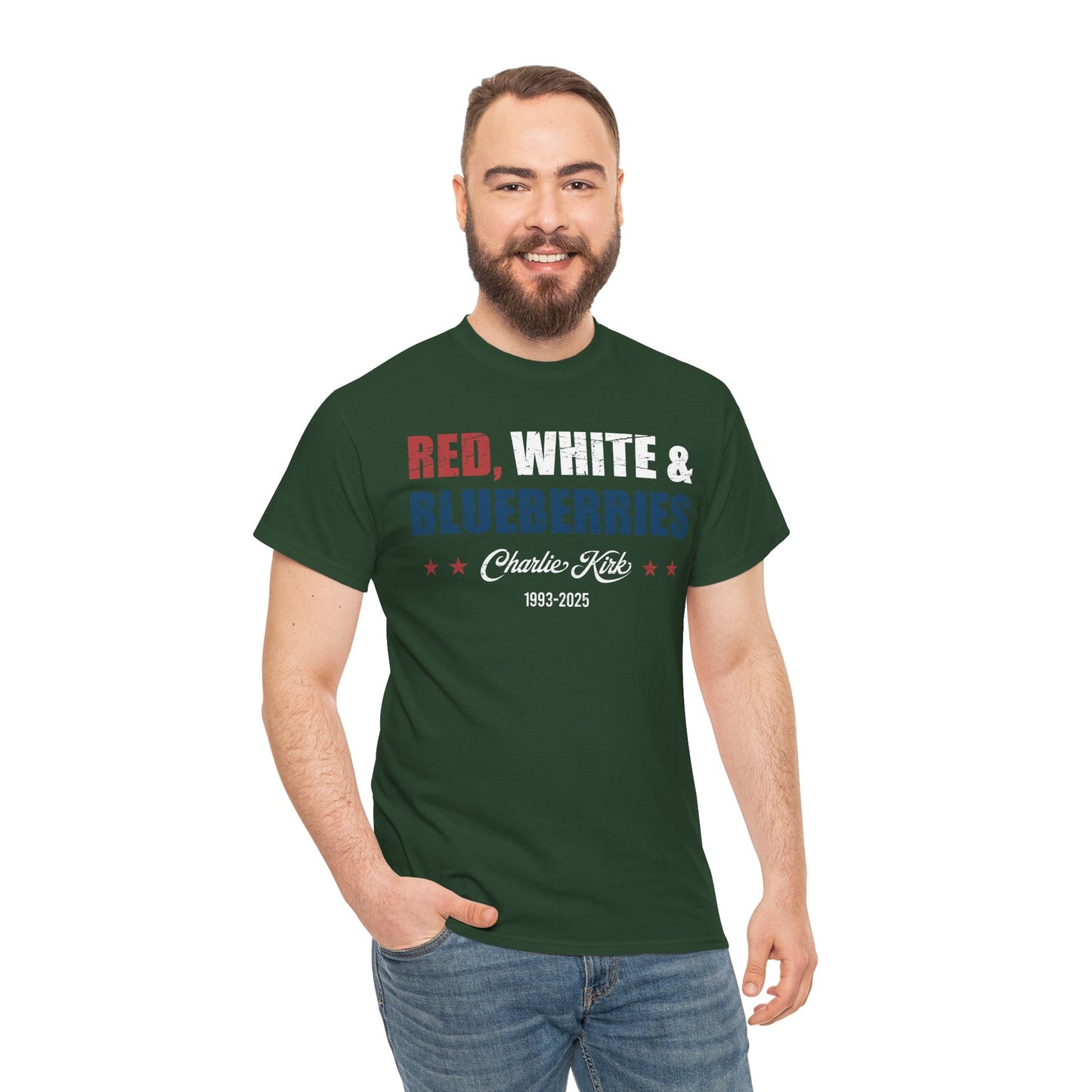 Red, White & Blueberries Tee