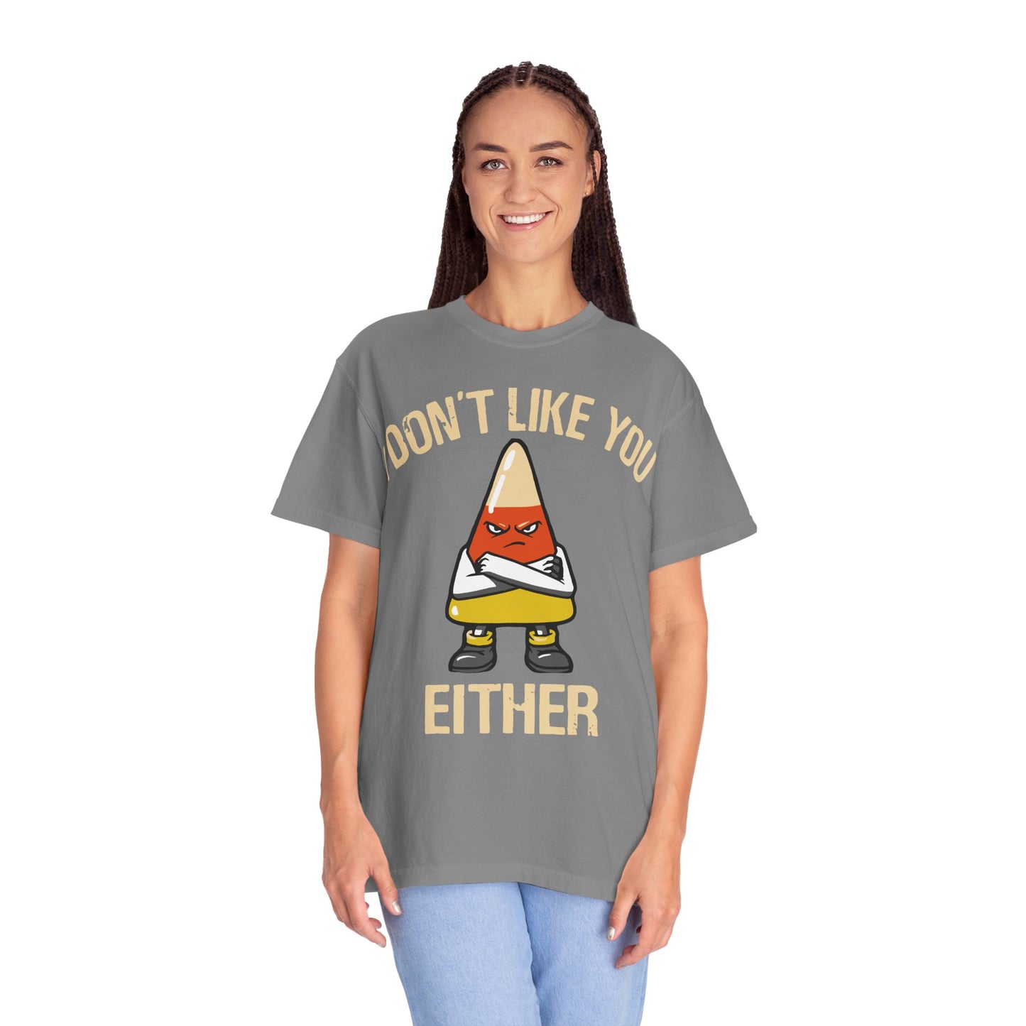 Candy Corn Unisex Garment-Dyed T-shirt