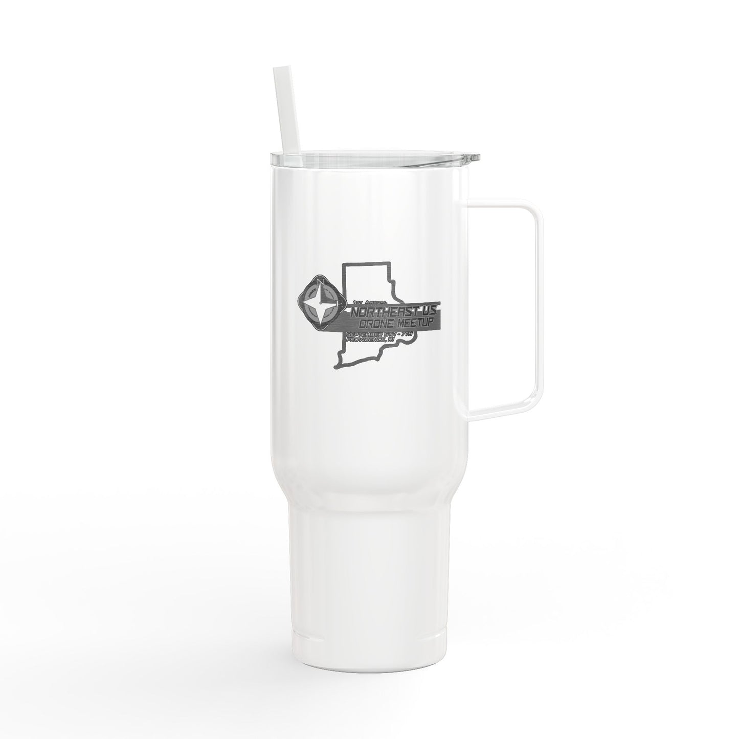 Inaugural Northeast Drone Meetup 40oz Insulated Tumbler with Lid