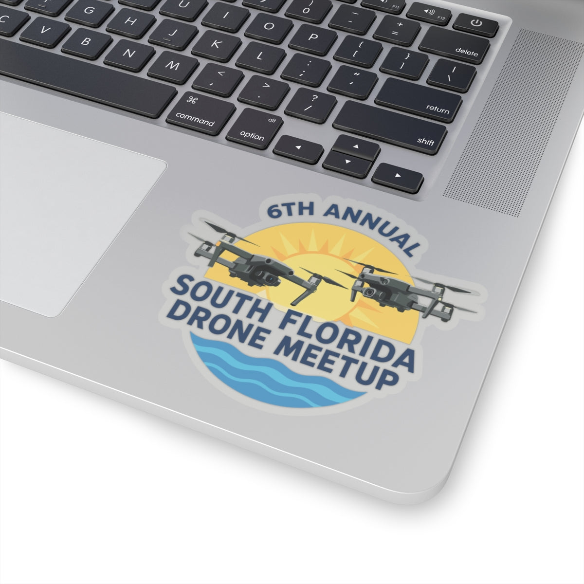 6th Annual South Florida Drone Meetup Kiss-Cut Stickers