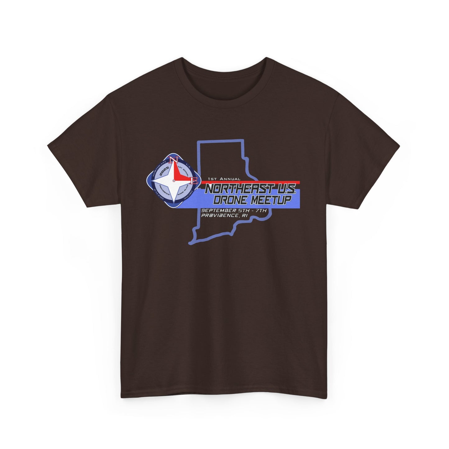 Inaugural Northeast Drone Meetup Unisex Tee, Drone