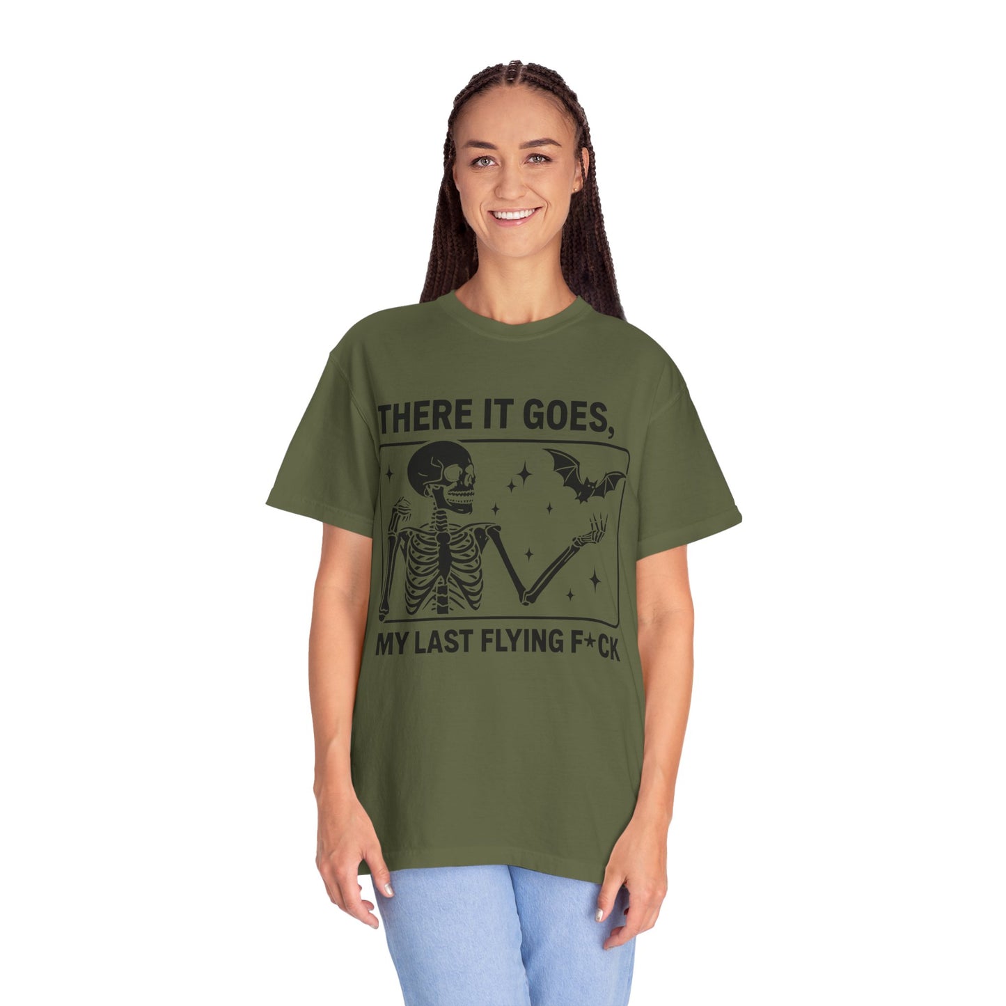 Playful Skeleton Graphic T-Shirt, Unisex Humor Tee, Halloween Shirt, Casual Wear, Gift for Friends