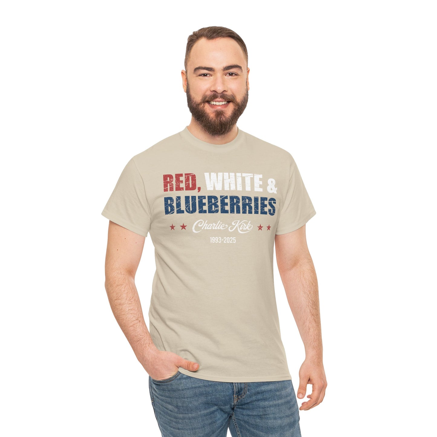 Red, White & Blueberries Tee