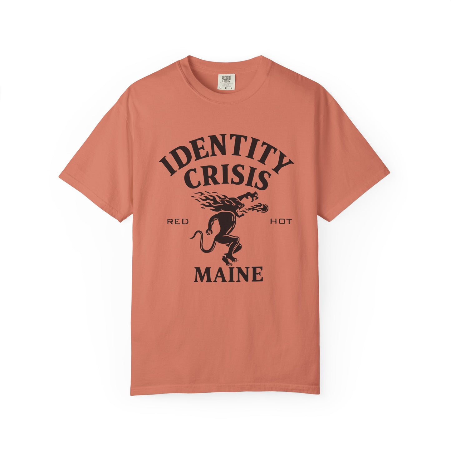 Unisex Identity Crisis T-shirt Fireball Edition