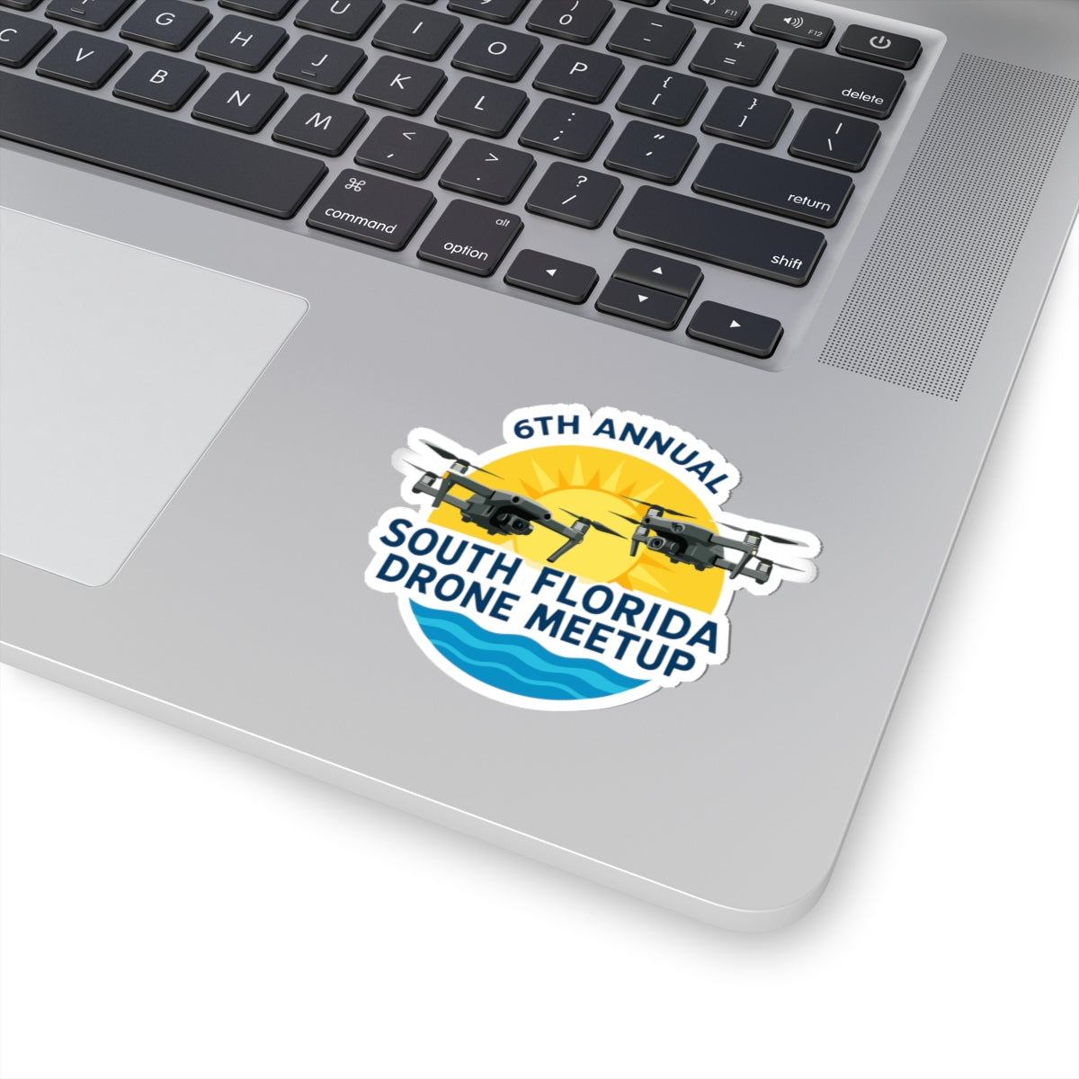6th Annual South Florida Drone Meetup Kiss-Cut Stickers