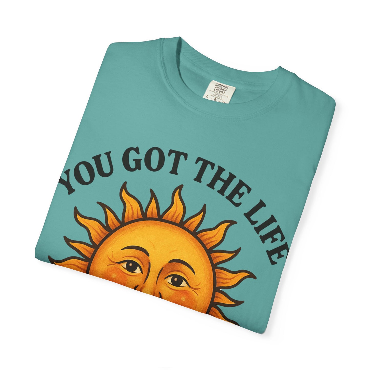 Sunny Vibes T-Shirt, Inspirational Tee for Positive Energy, Gift for Friends, Summer Fashion, Relaxed Lifestyle Wear