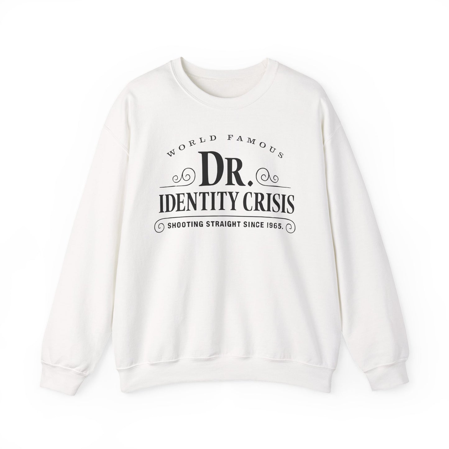 Identity Crisis Unisex Crewneck Sweatshirt Dr. McGillicuddy's Edition