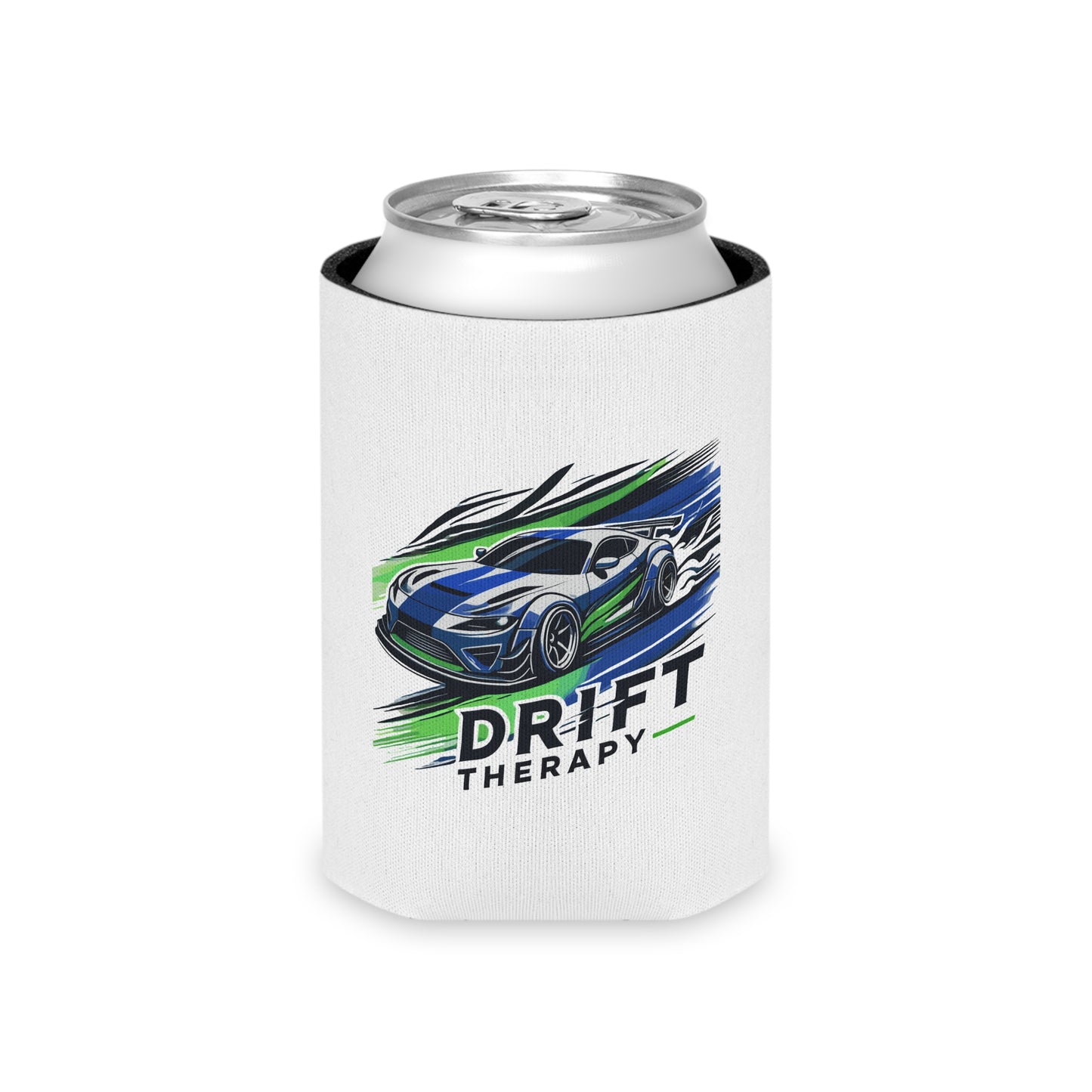 Drift Therapy Can Cooler for Car Enthusiasts, Ideal Gift for Birthday, Car Show, BBQ, Beverage Holder, Racing Themed Gift