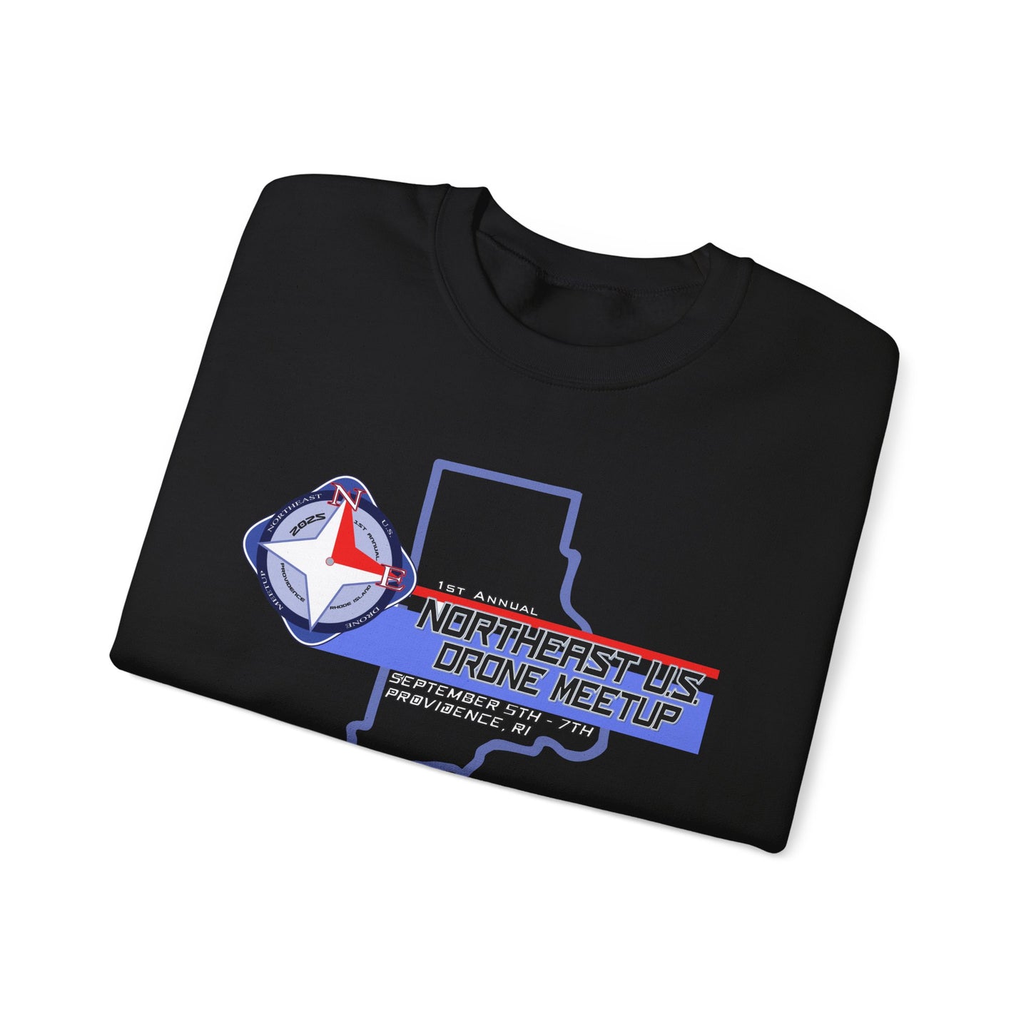 Inaugural Northeast Drone Meetup Crewneck Sweatshirt