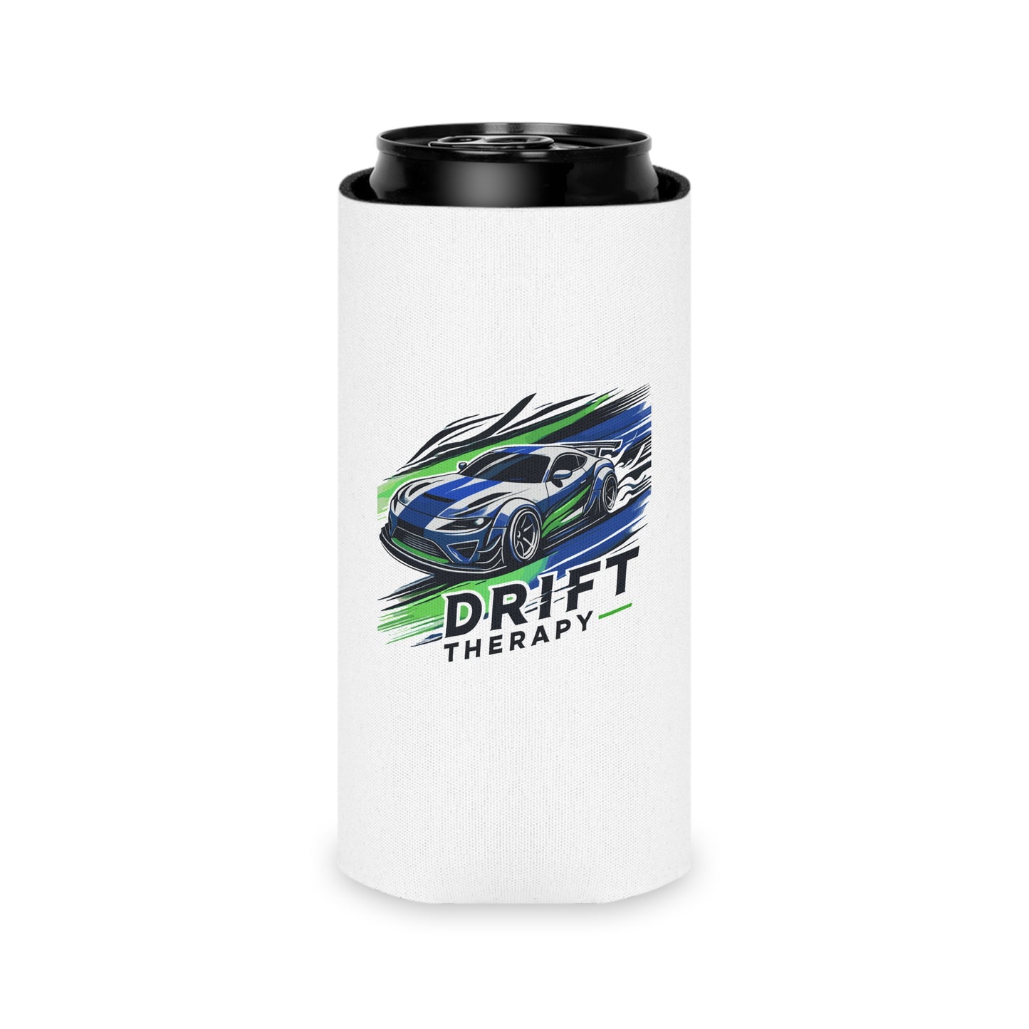 Drift Therapy Can Cooler for Car Enthusiasts, Ideal Gift for Birthday, Car Show, BBQ, Beverage Holder, Racing Themed Gift