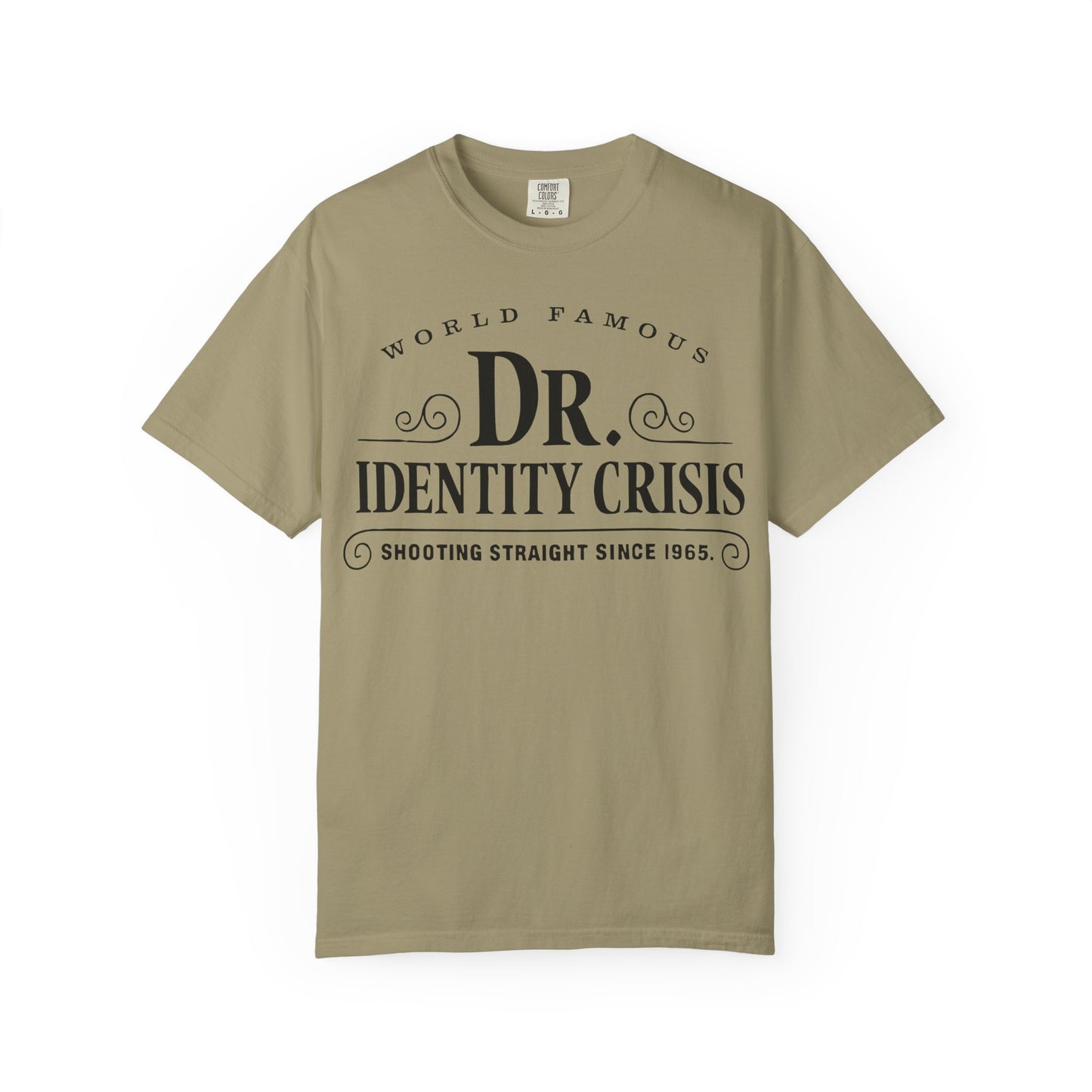Unisex Identity Crisis T-shirt Dr. McGillicuddy's Edition