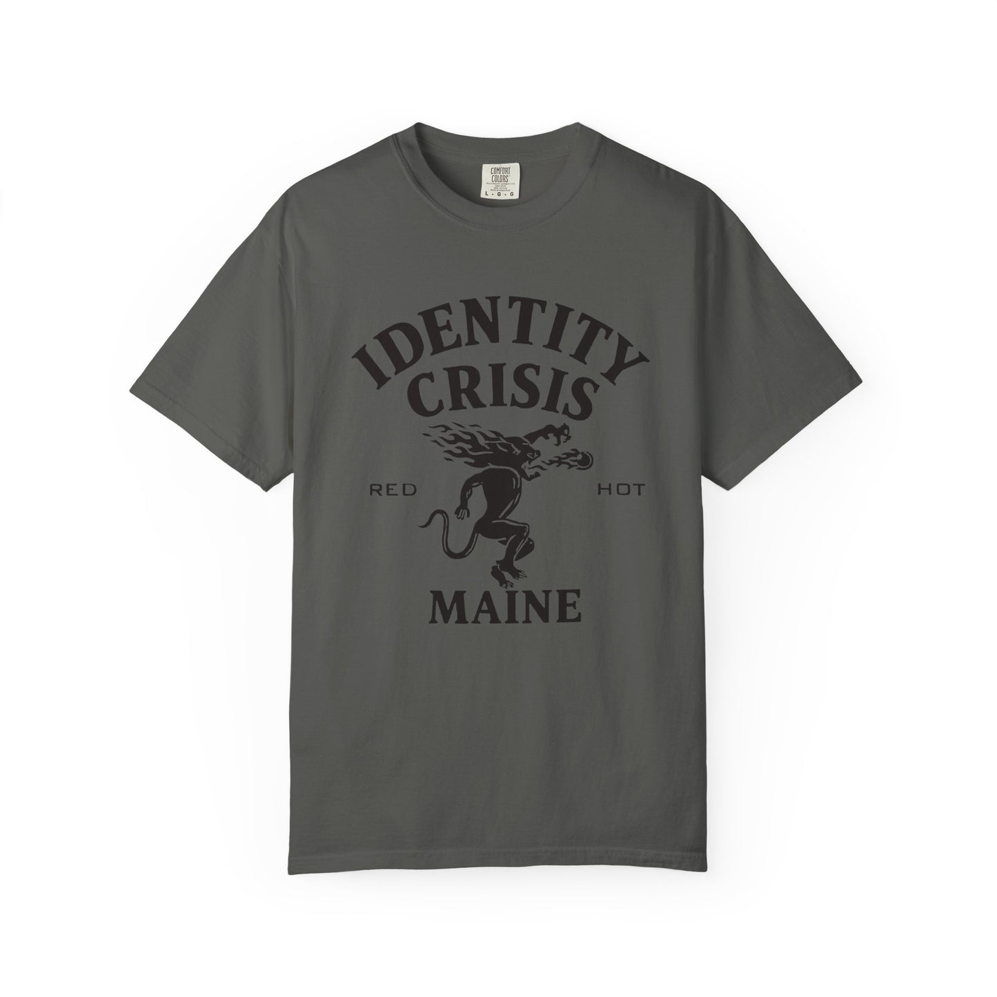 Unisex Identity Crisis T-shirt Fireball Edition
