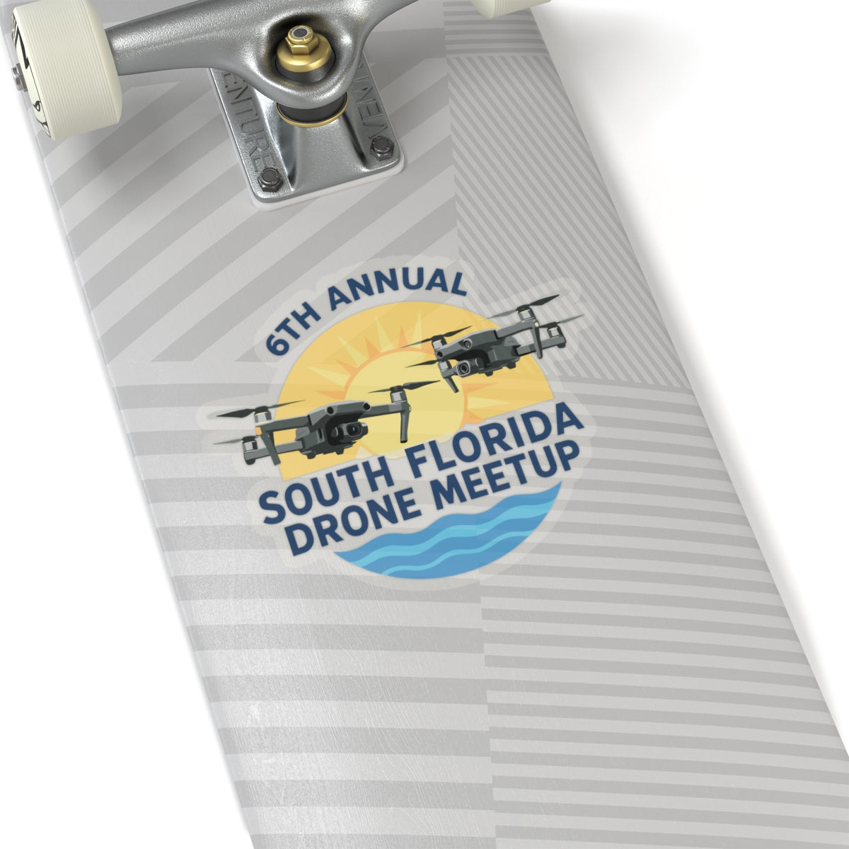 6th Annual South Florida Drone Meetup Kiss-Cut Stickers