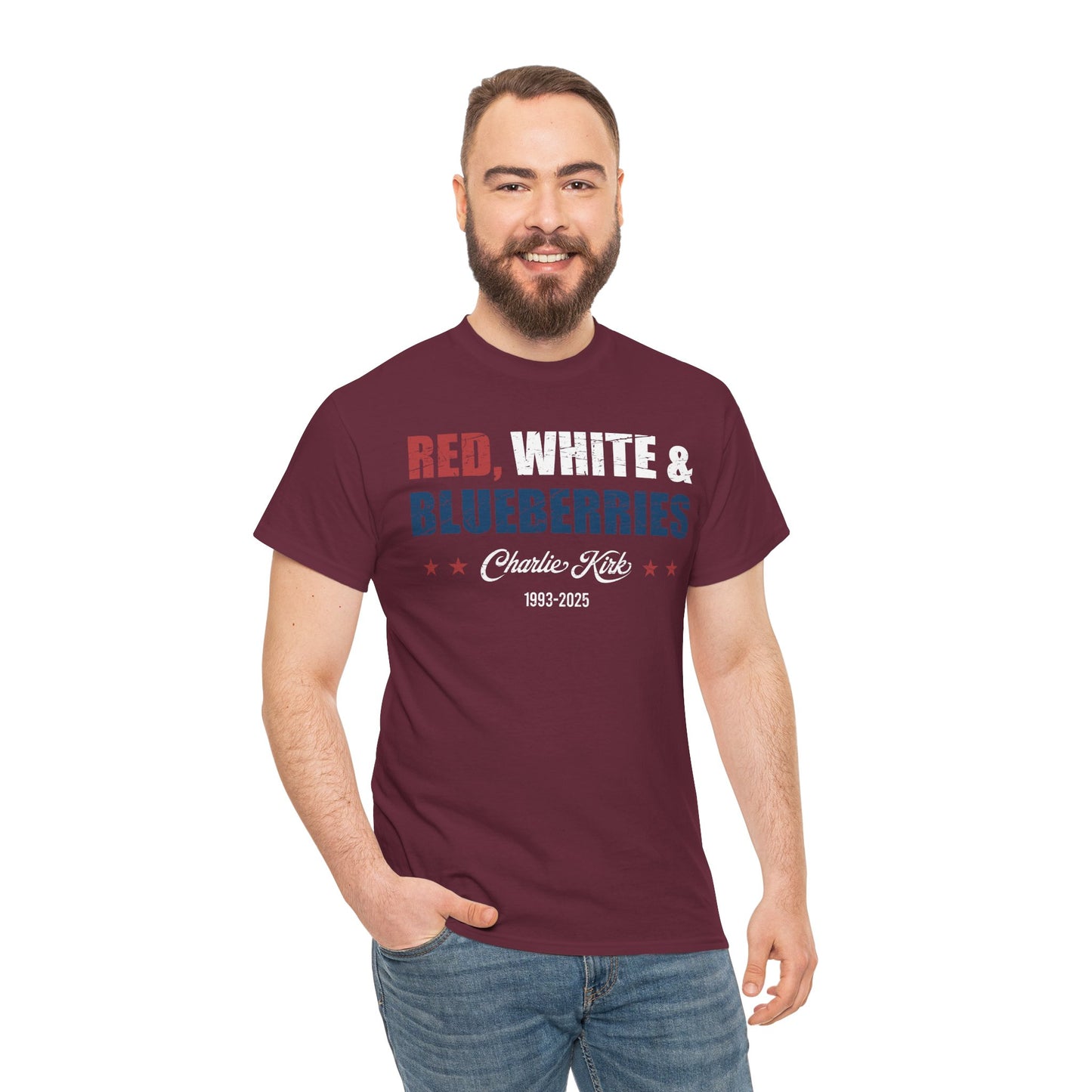 Red, White & Blueberries Tee