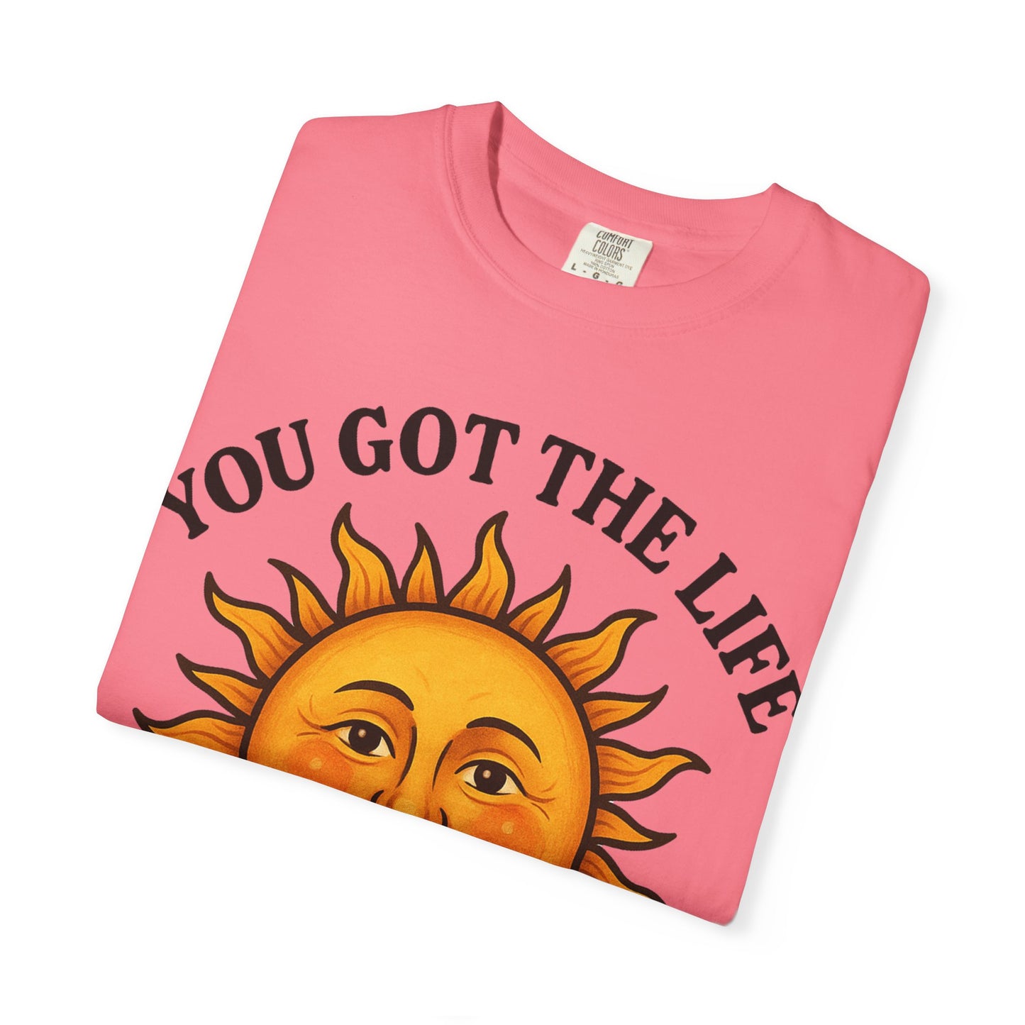 Sunny Vibes T-Shirt, Inspirational Tee for Positive Energy, Gift for Friends, Summer Fashion, Relaxed Lifestyle Wear